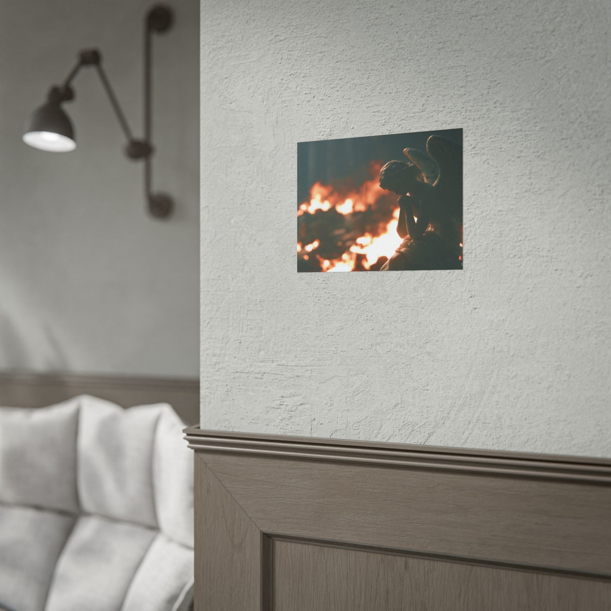 Mourning angel poster