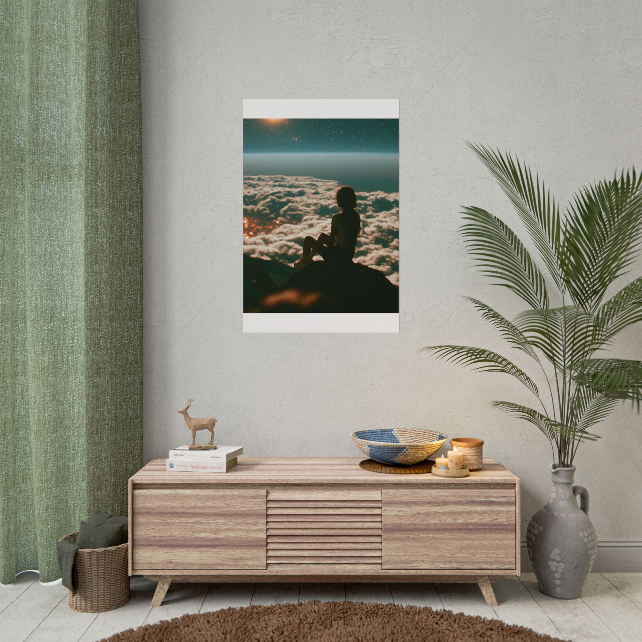 Lonely girl poster