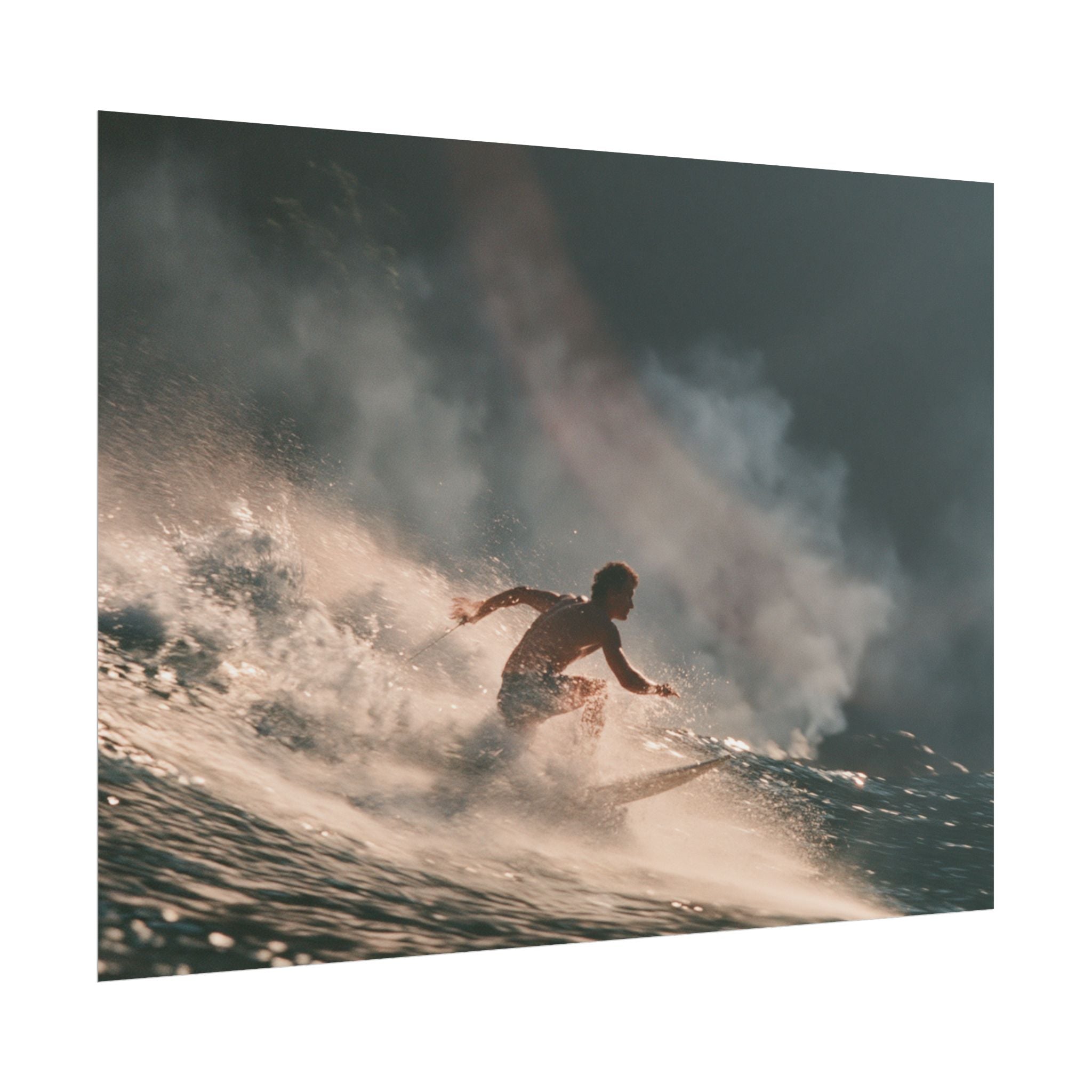 Wave catcher poster