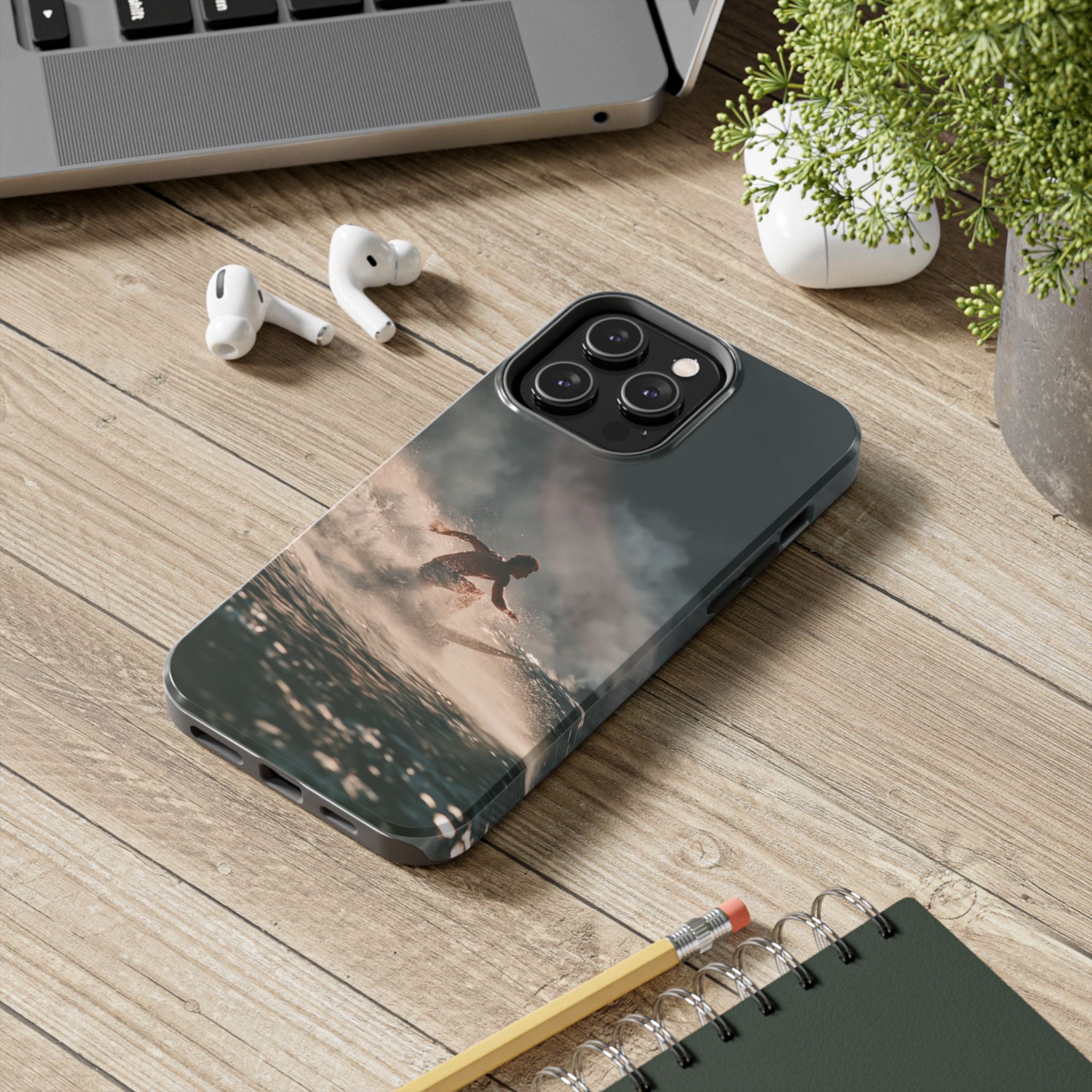 Wave catcher phone case