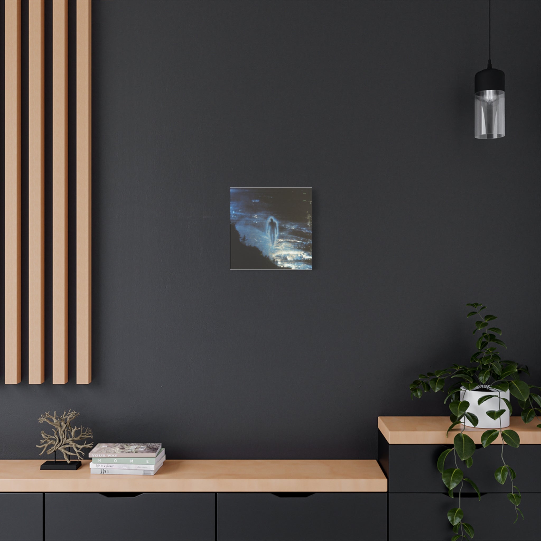 Digital soul matte canvas print