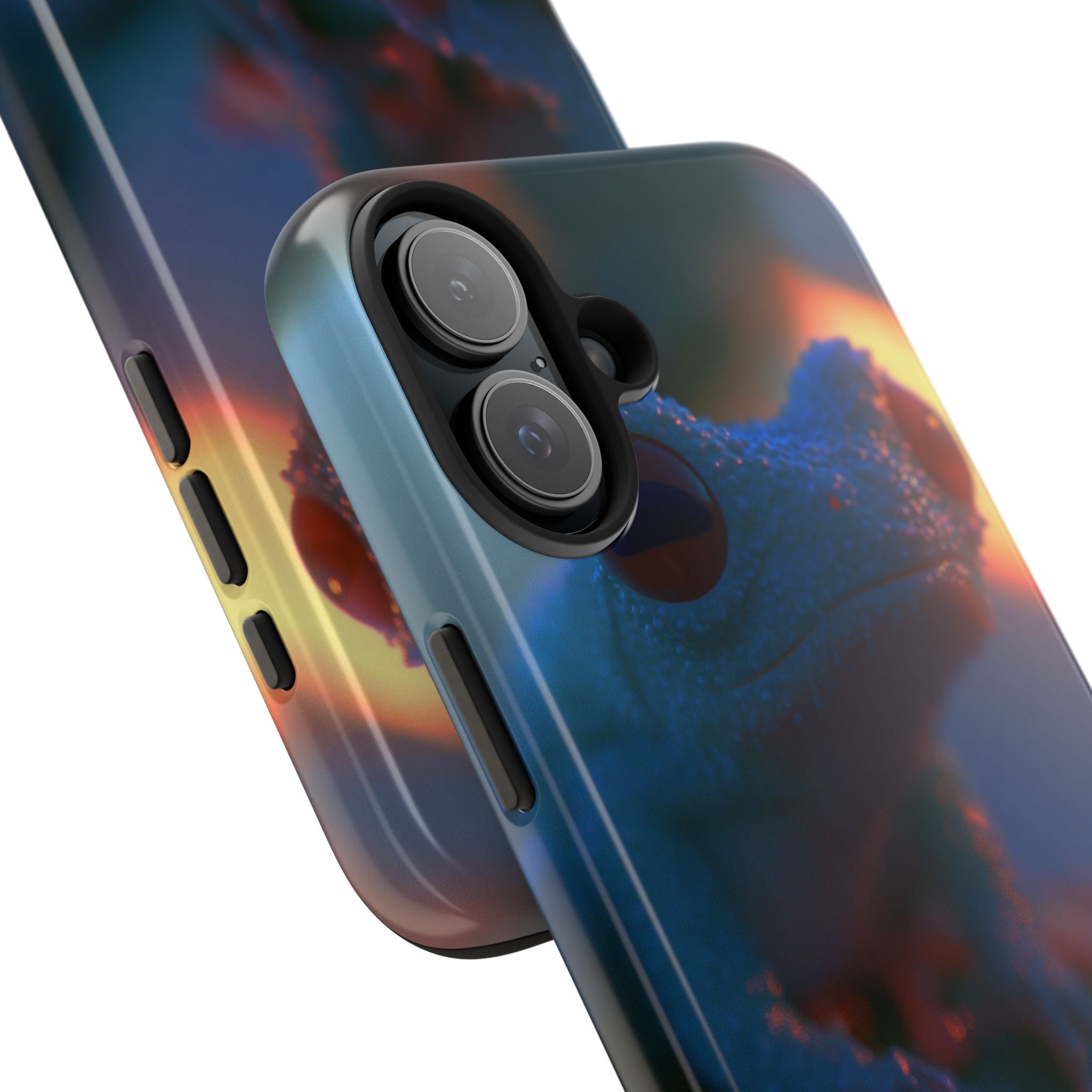 Sunset treefrog phone case