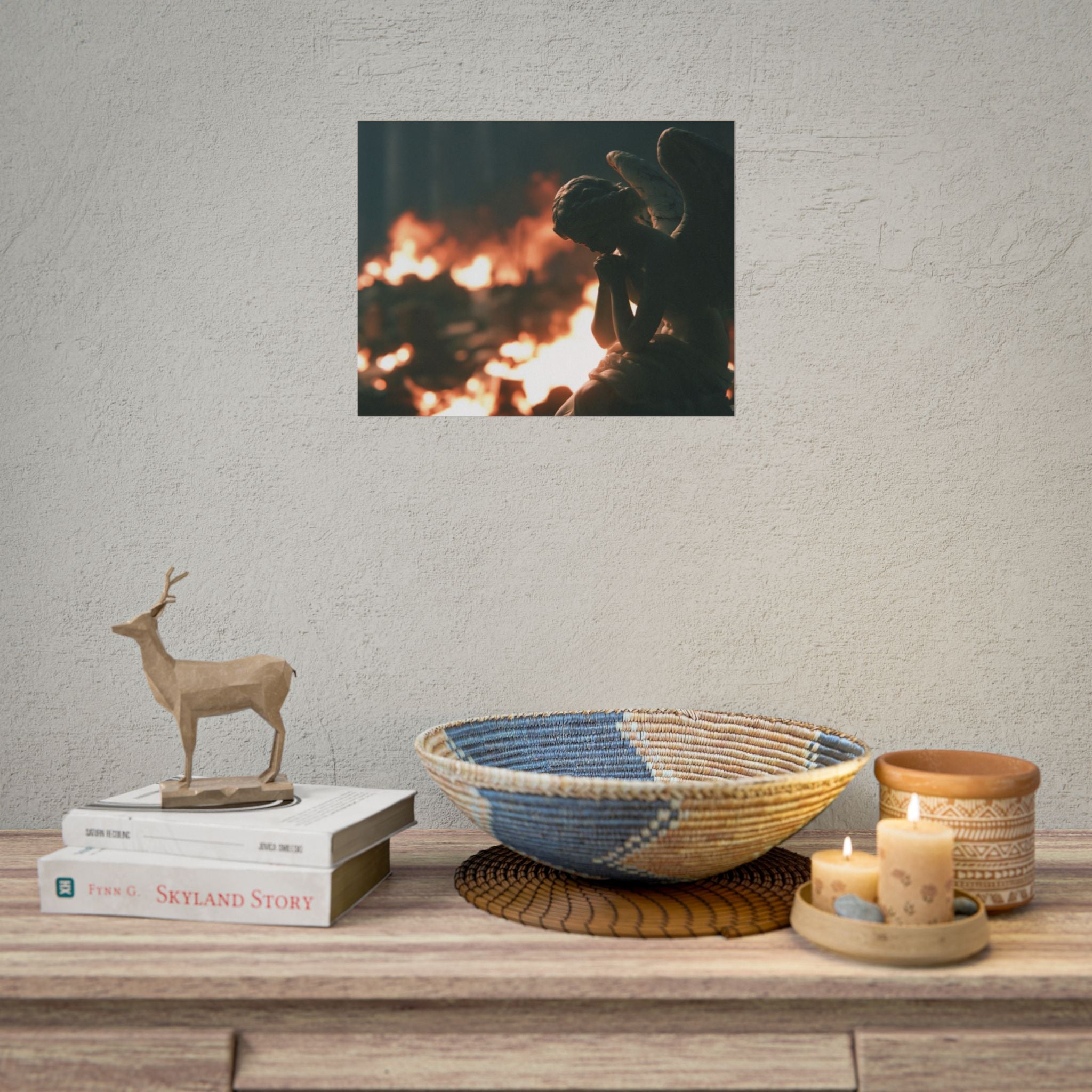 Mourning angel poster