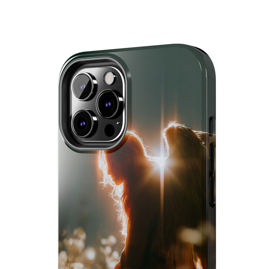 Thoughtful angel phone case