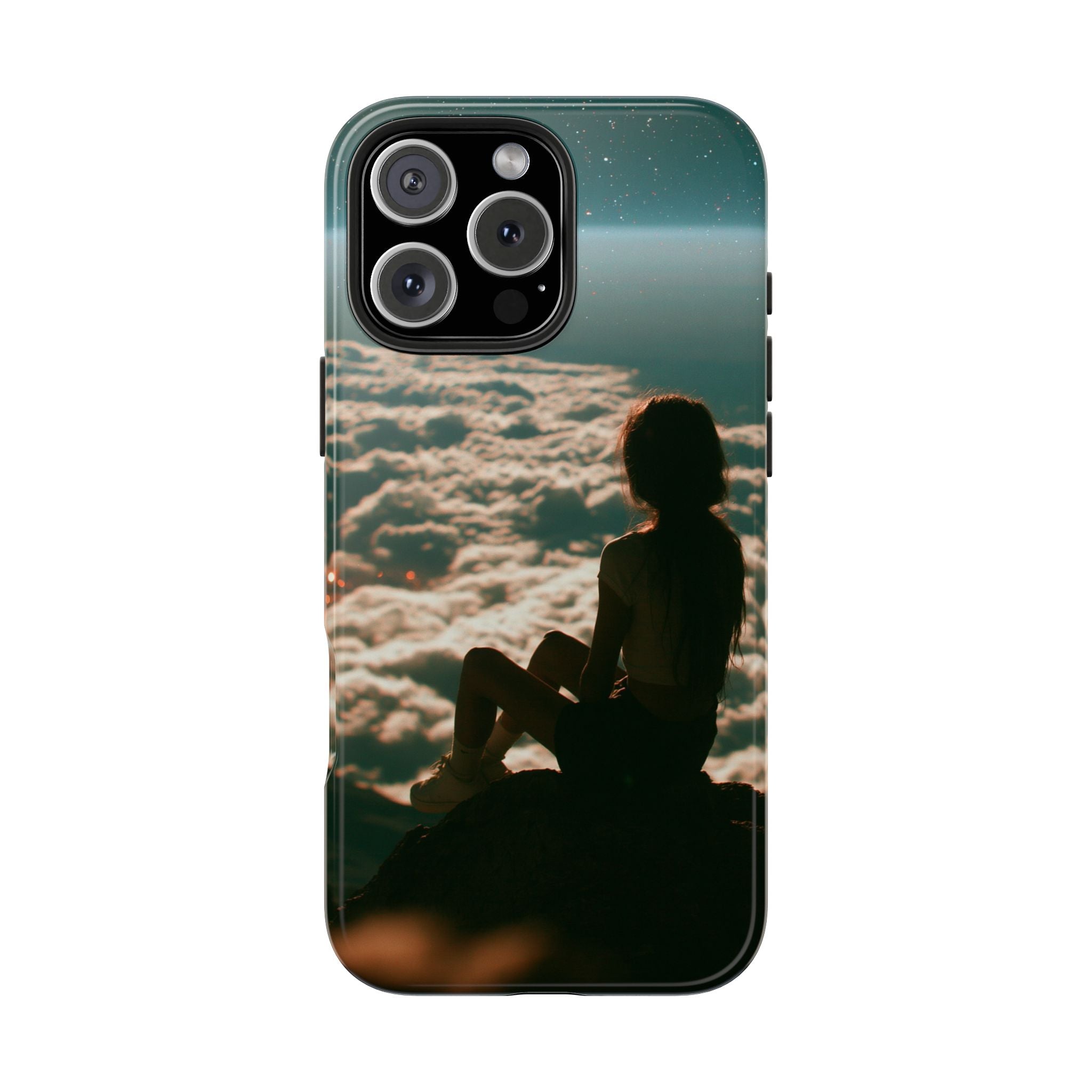 Lonely girl phone case
