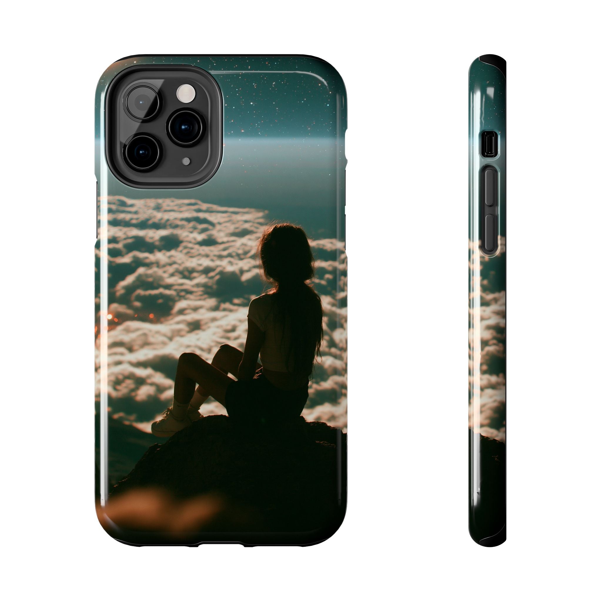Lonely girl phone case