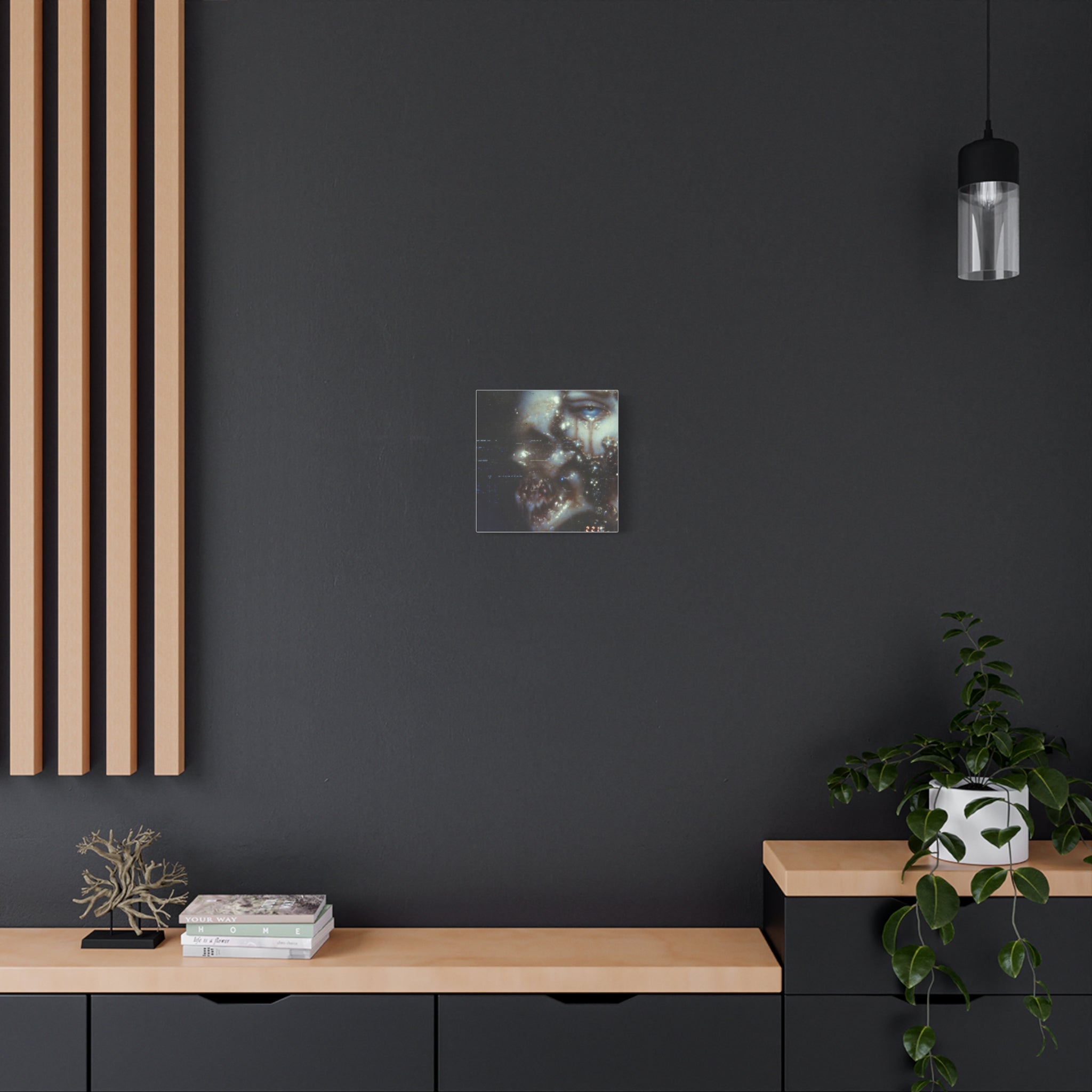 Devastation matte Canvas print