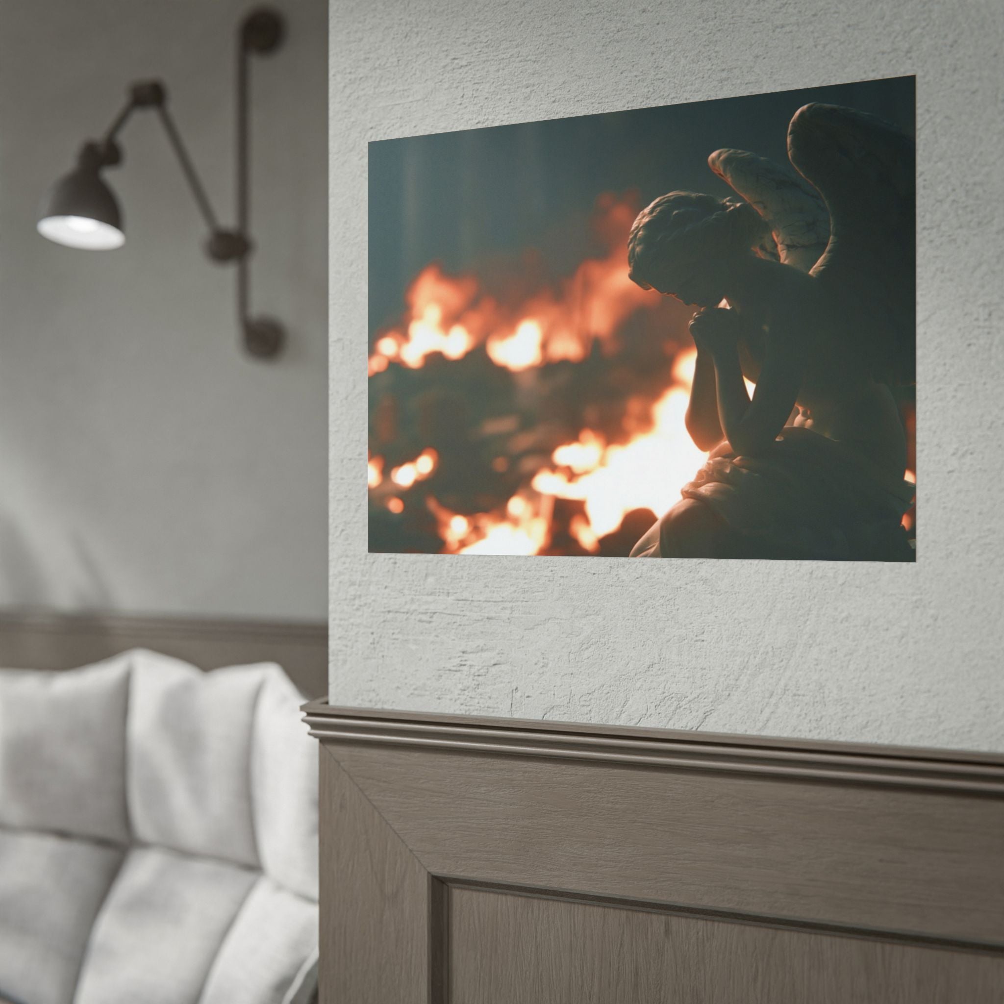 Mourning angel poster
