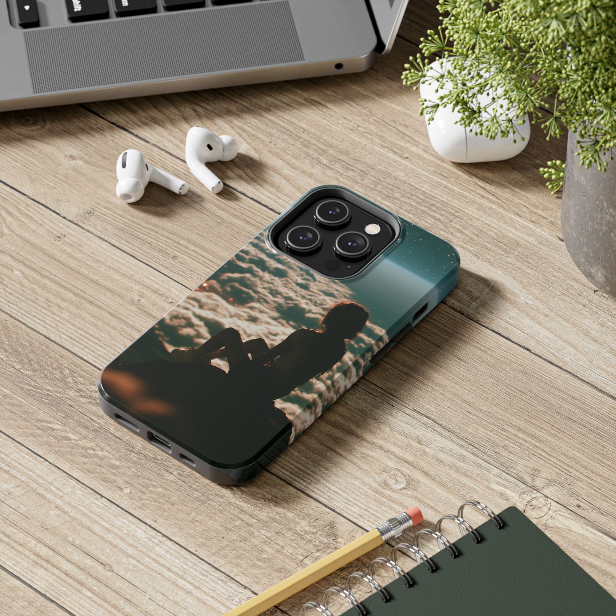 Lonely girl phone case