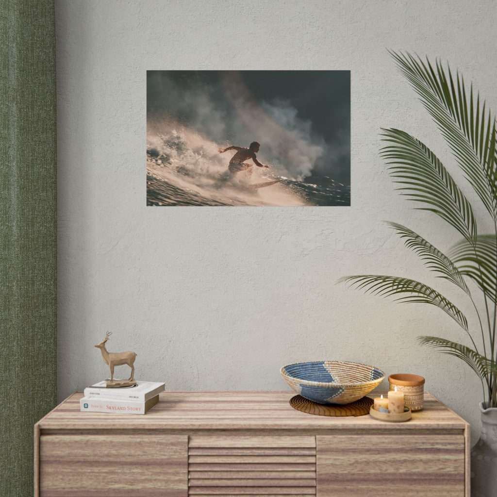 Wave catcher poster