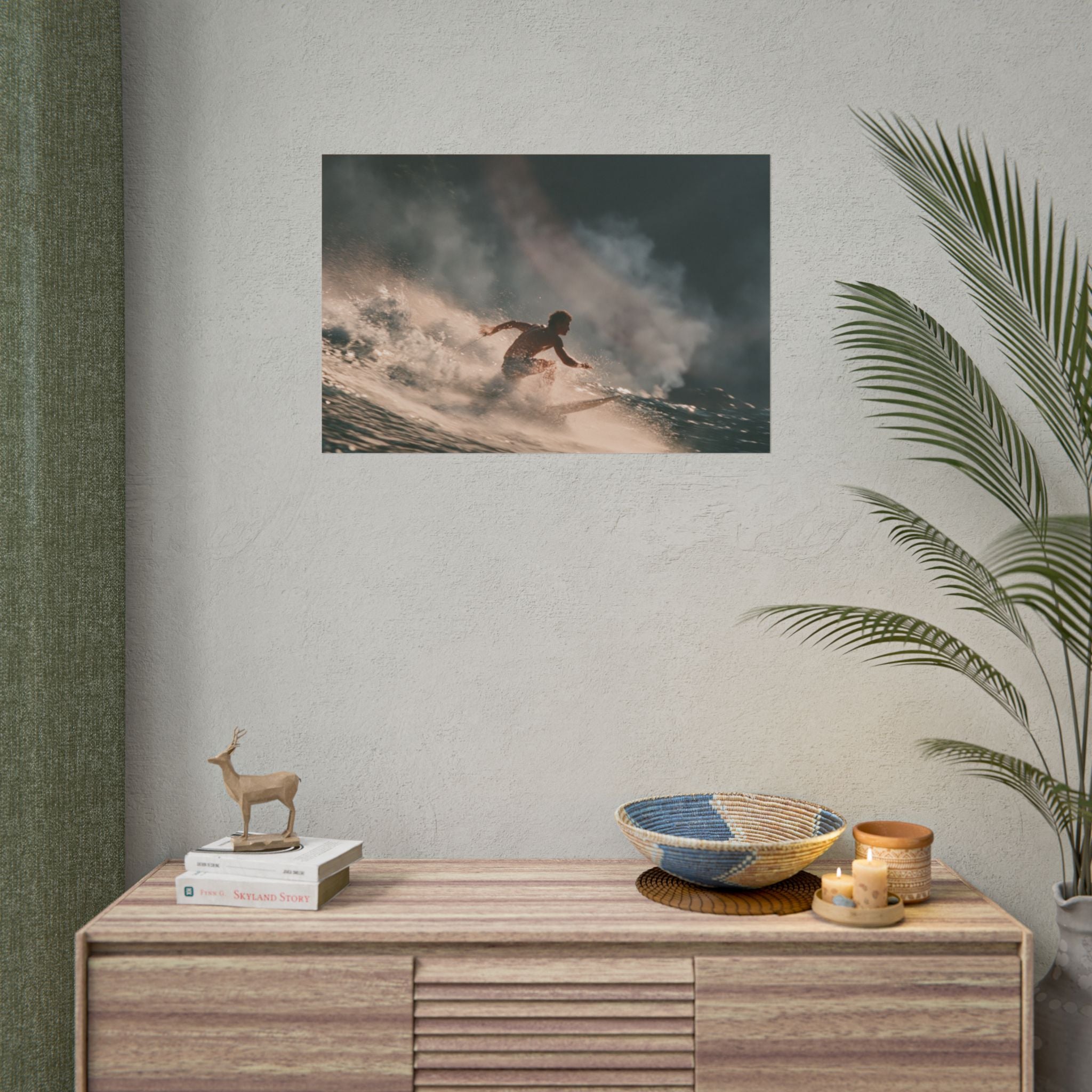 Wave catcher poster