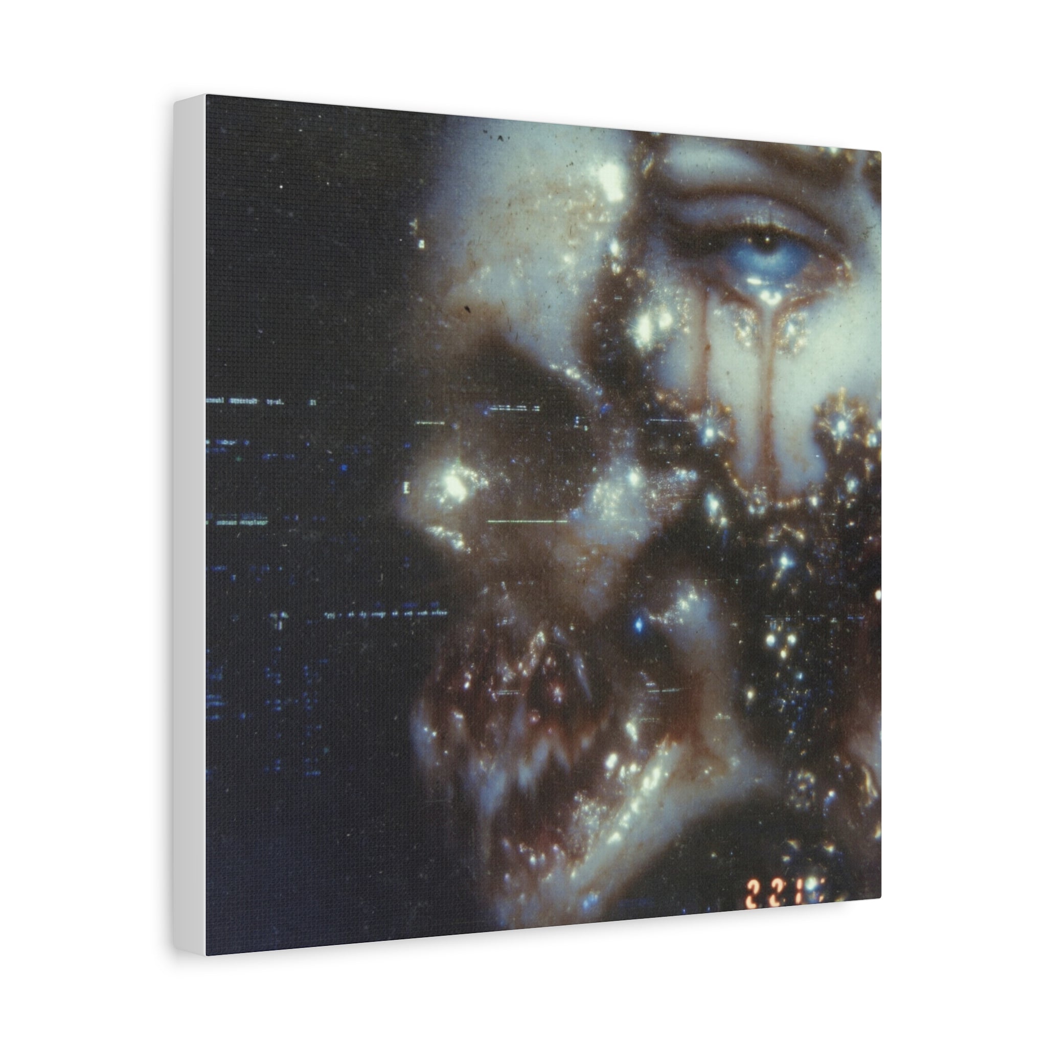 Devastation matte Canvas print