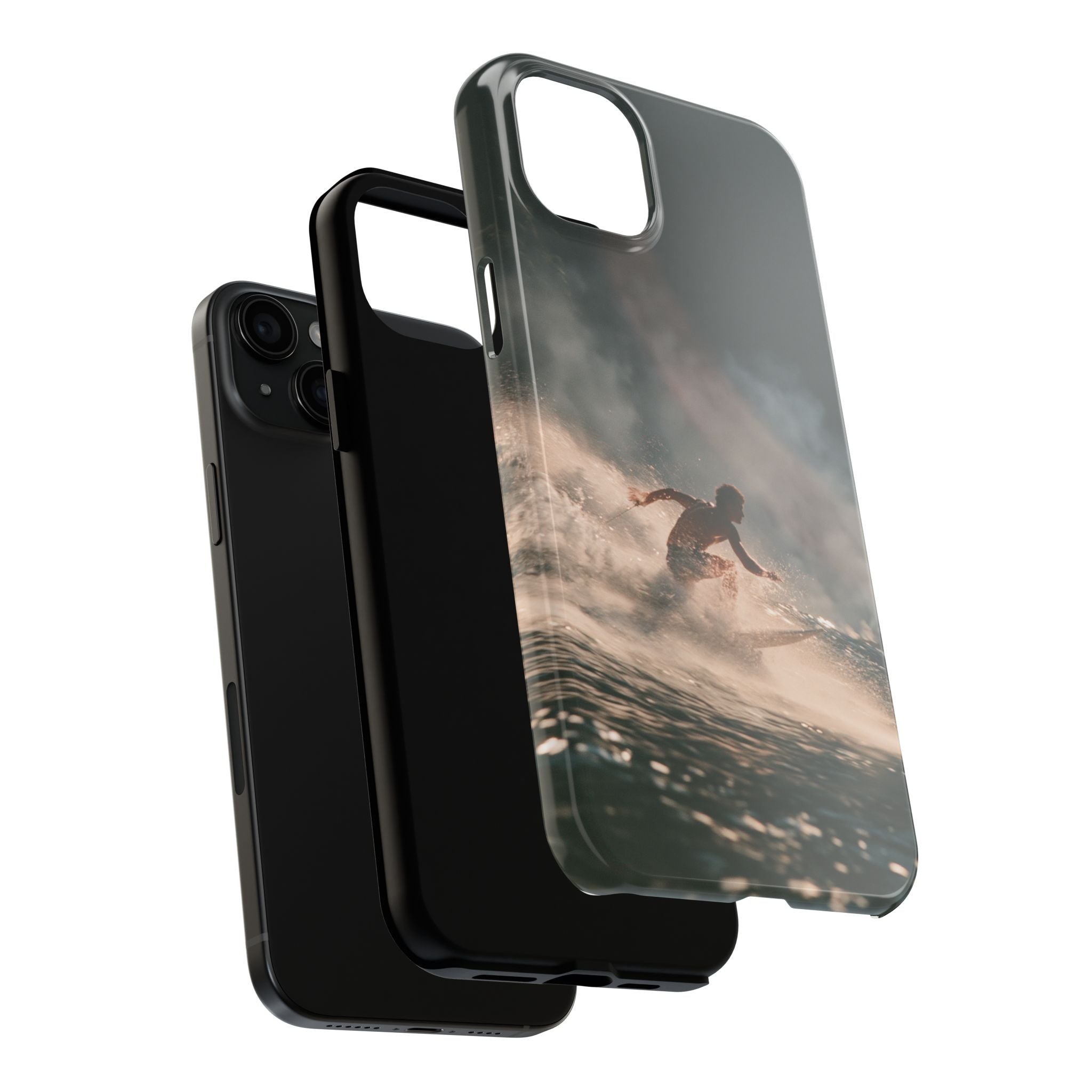 Wave catcher phone case