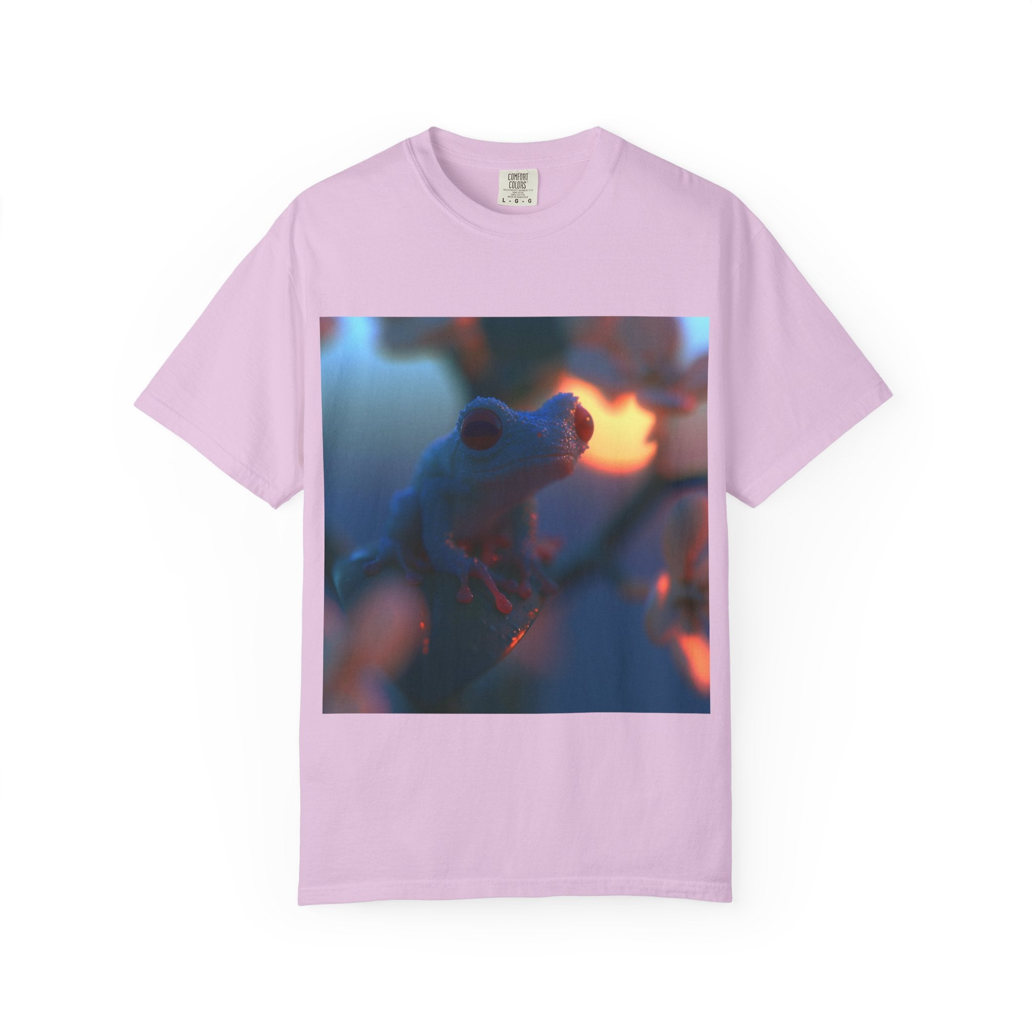Sunset treefrog tee