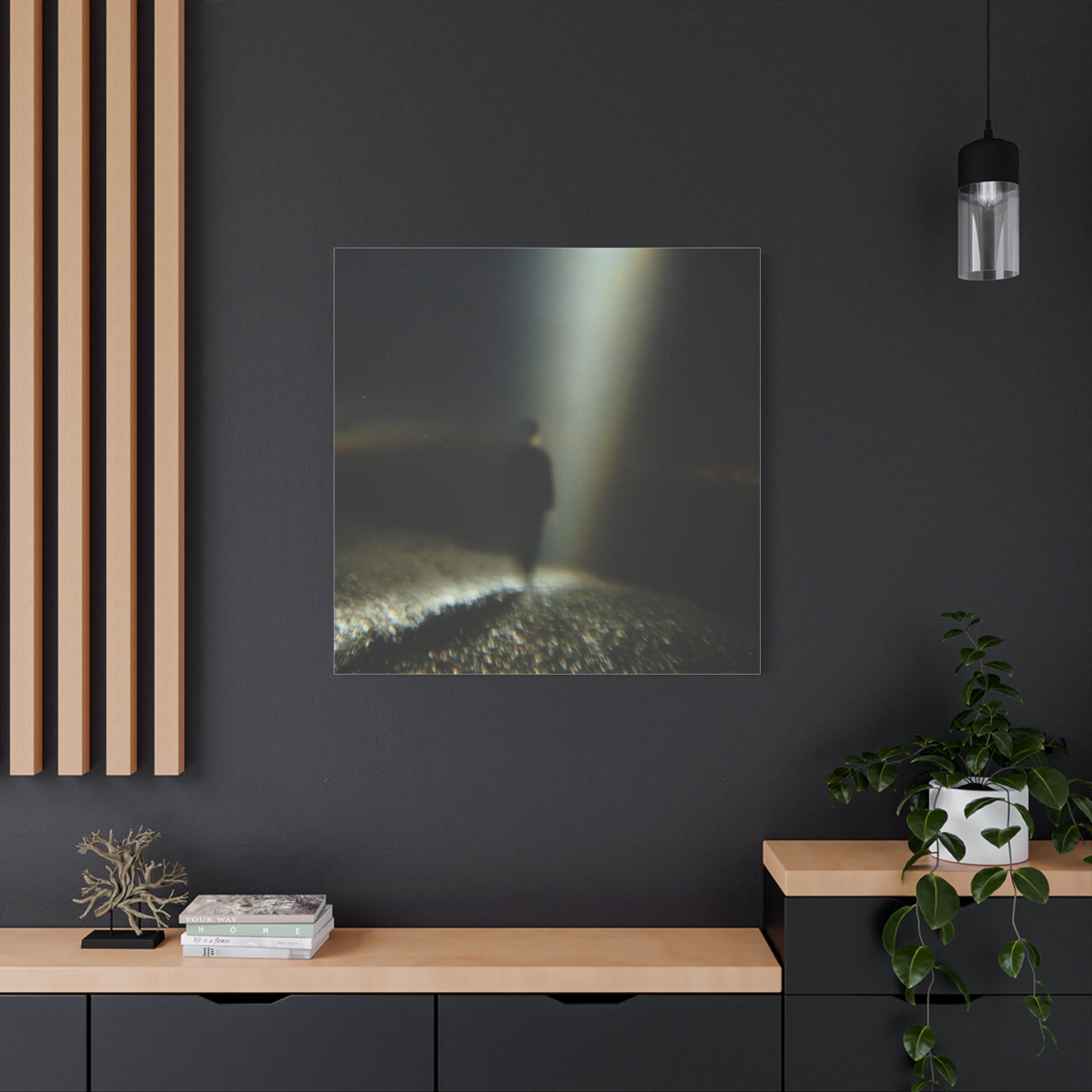 Lost matte Canvas print