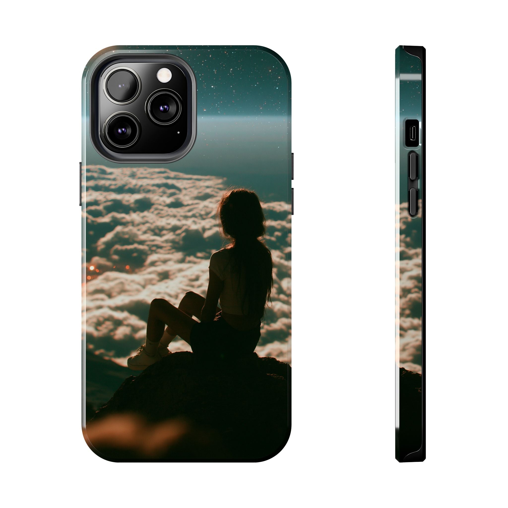 Lonely girl phone case