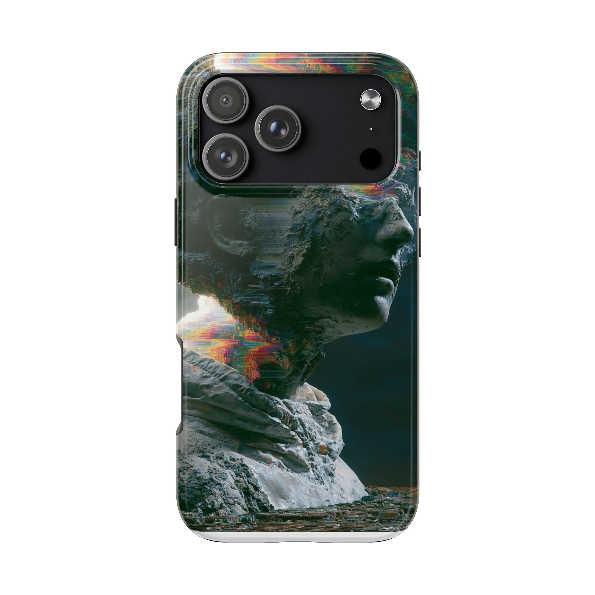 Psychedelic headache phone case