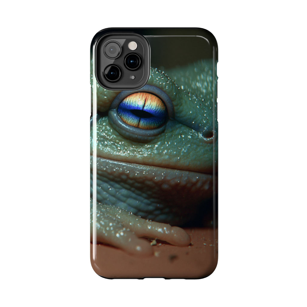 Trippy frog phone case