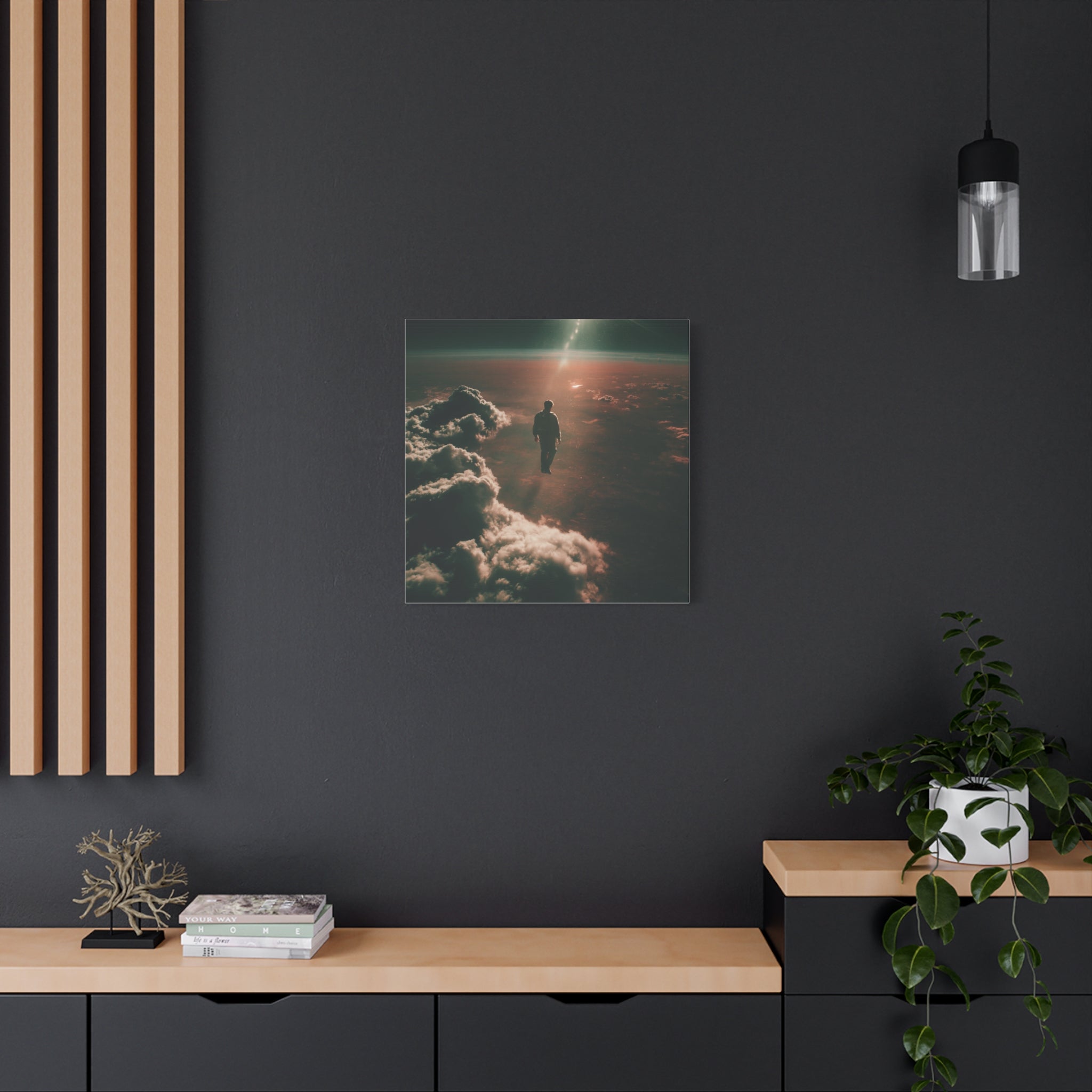 Wanderer matte Canvas print