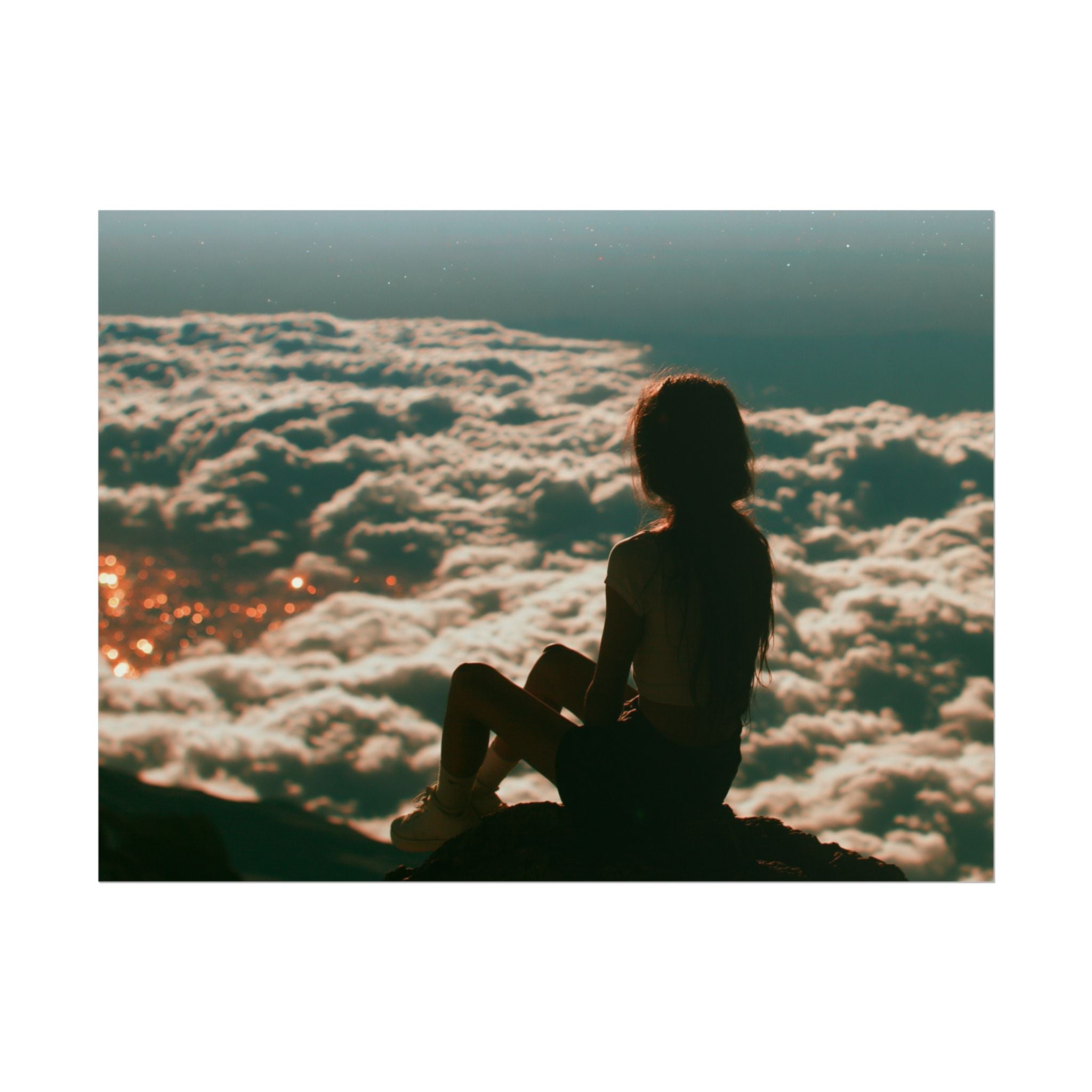 Lonely girl poster