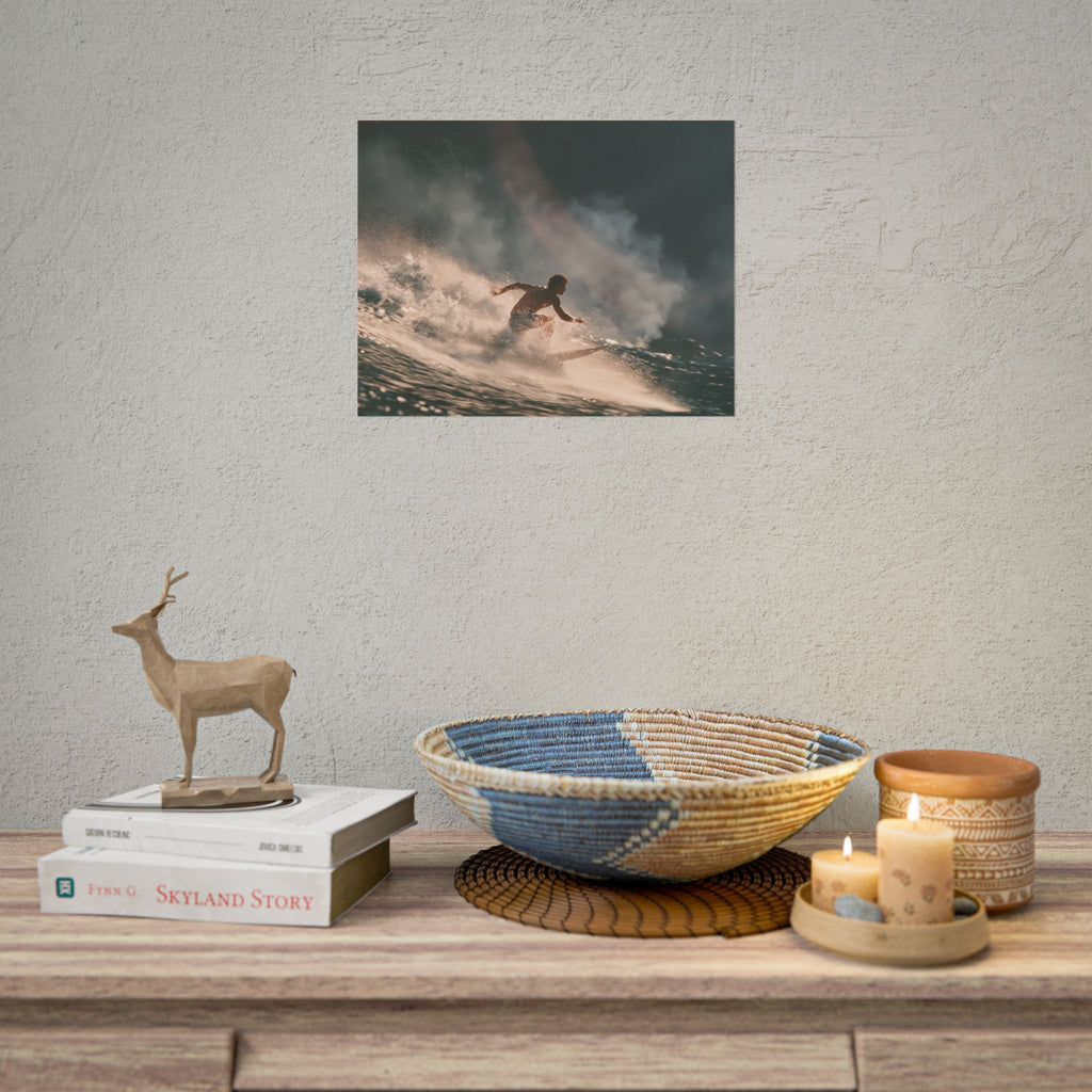 Wave catcher poster
