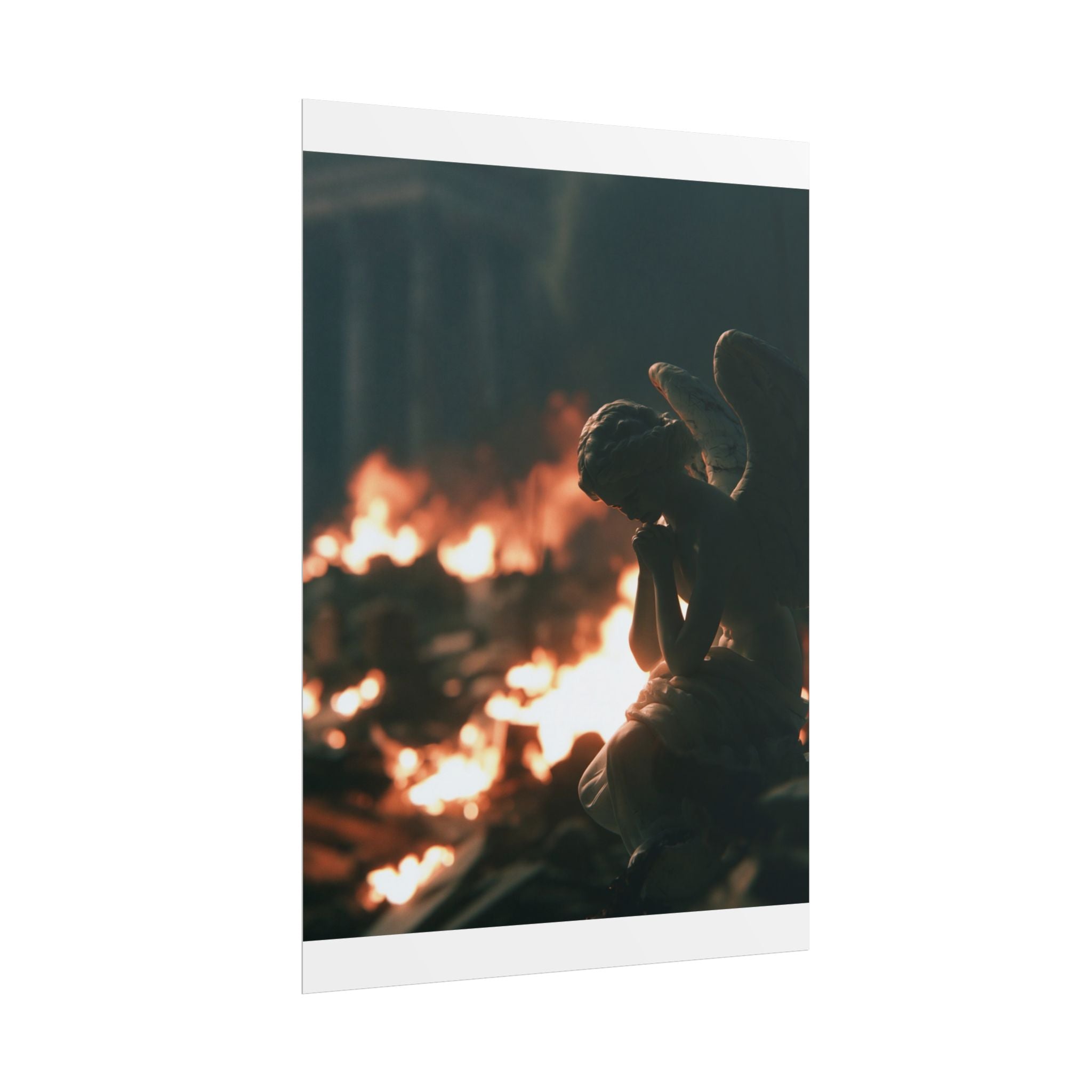 Mourning angel poster