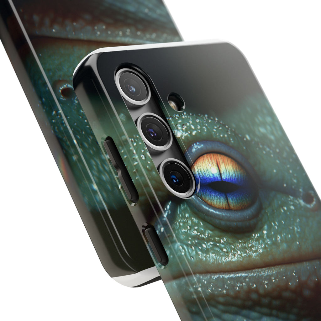 Trippy frog phone case