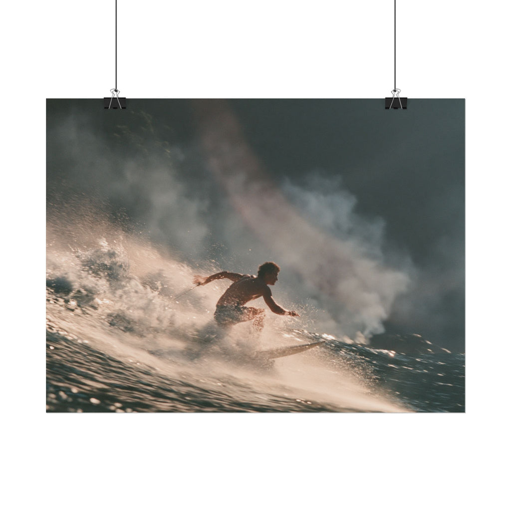 Wave catcher poster
