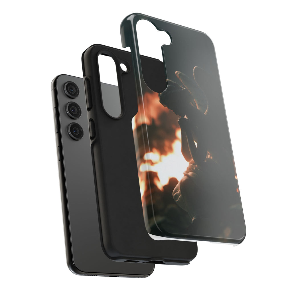 Mourning angel phone case