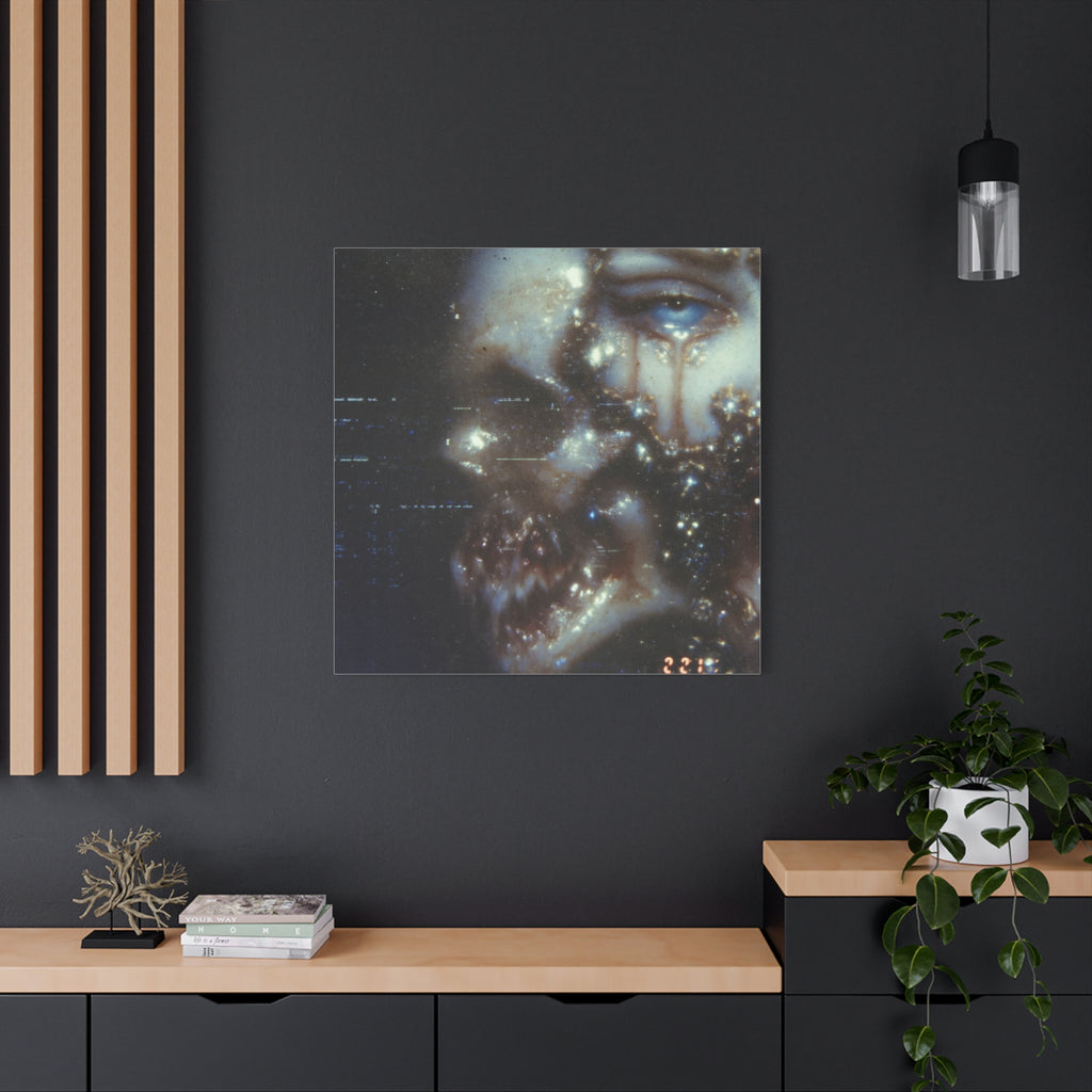 Devastation matte Canvas print