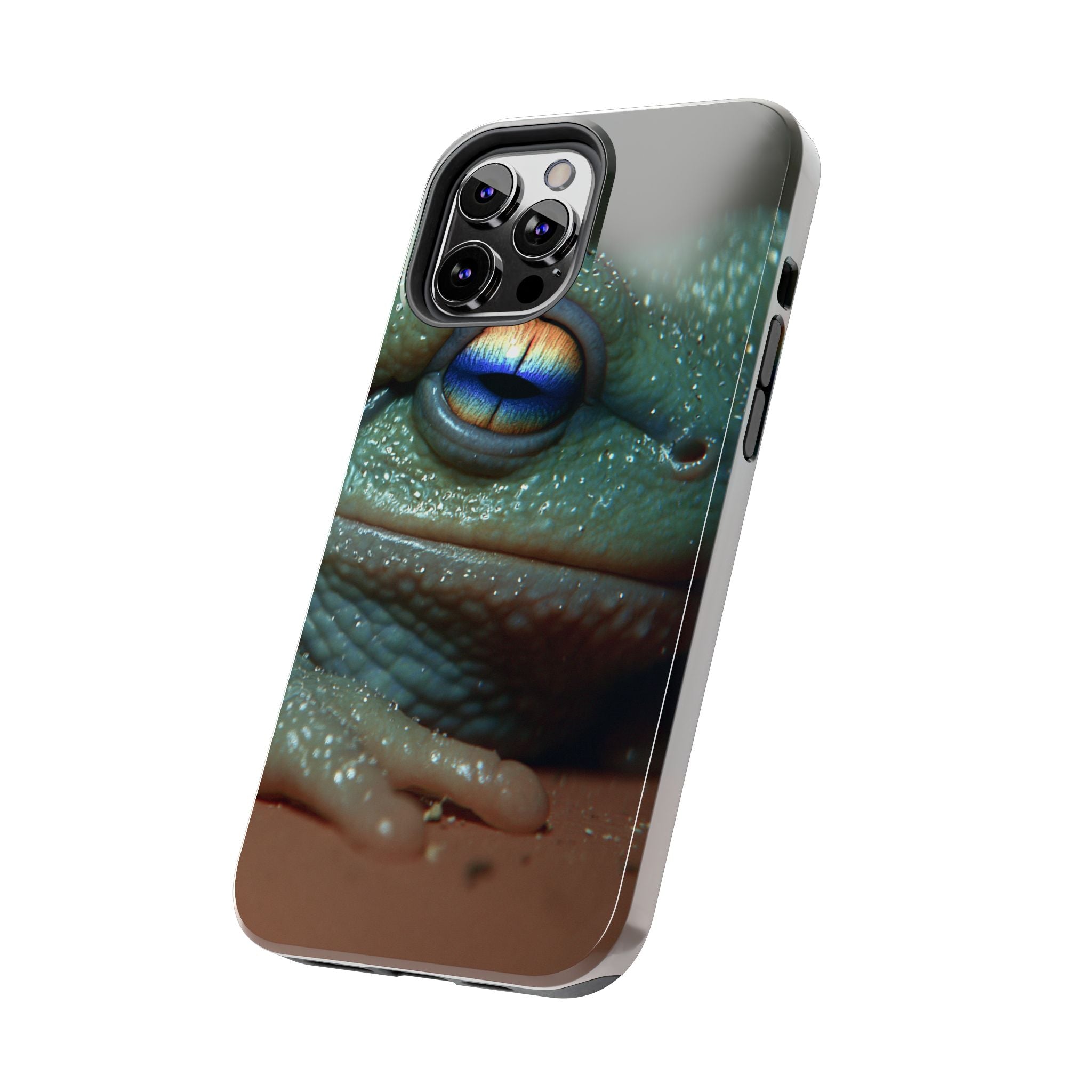 Trippy frog phone case