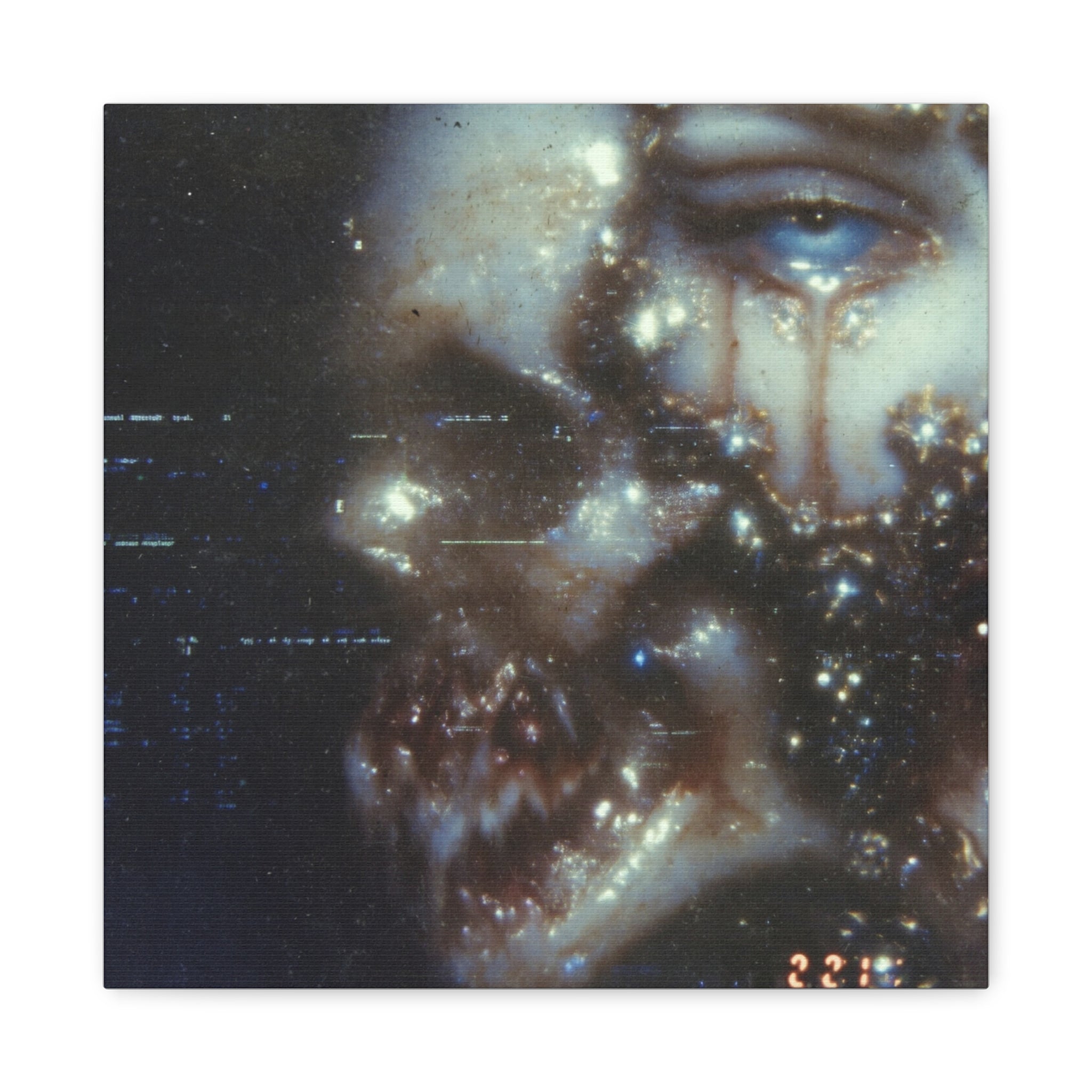 Devastation matte Canvas print