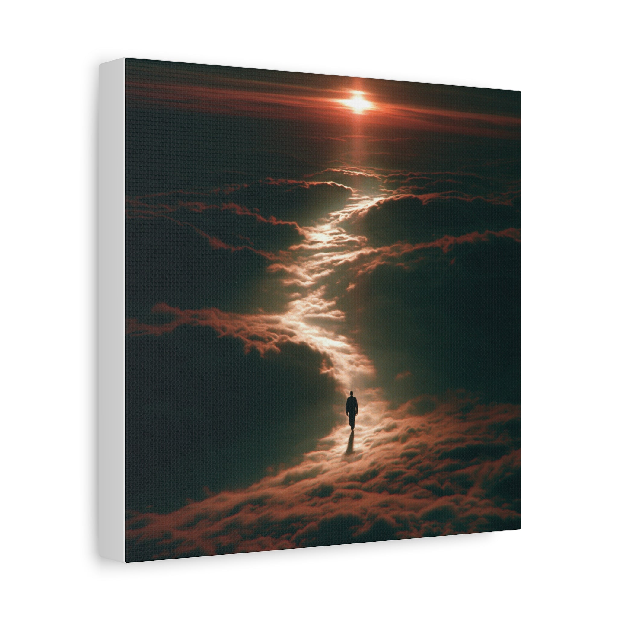 Cloud walker matte canvas print