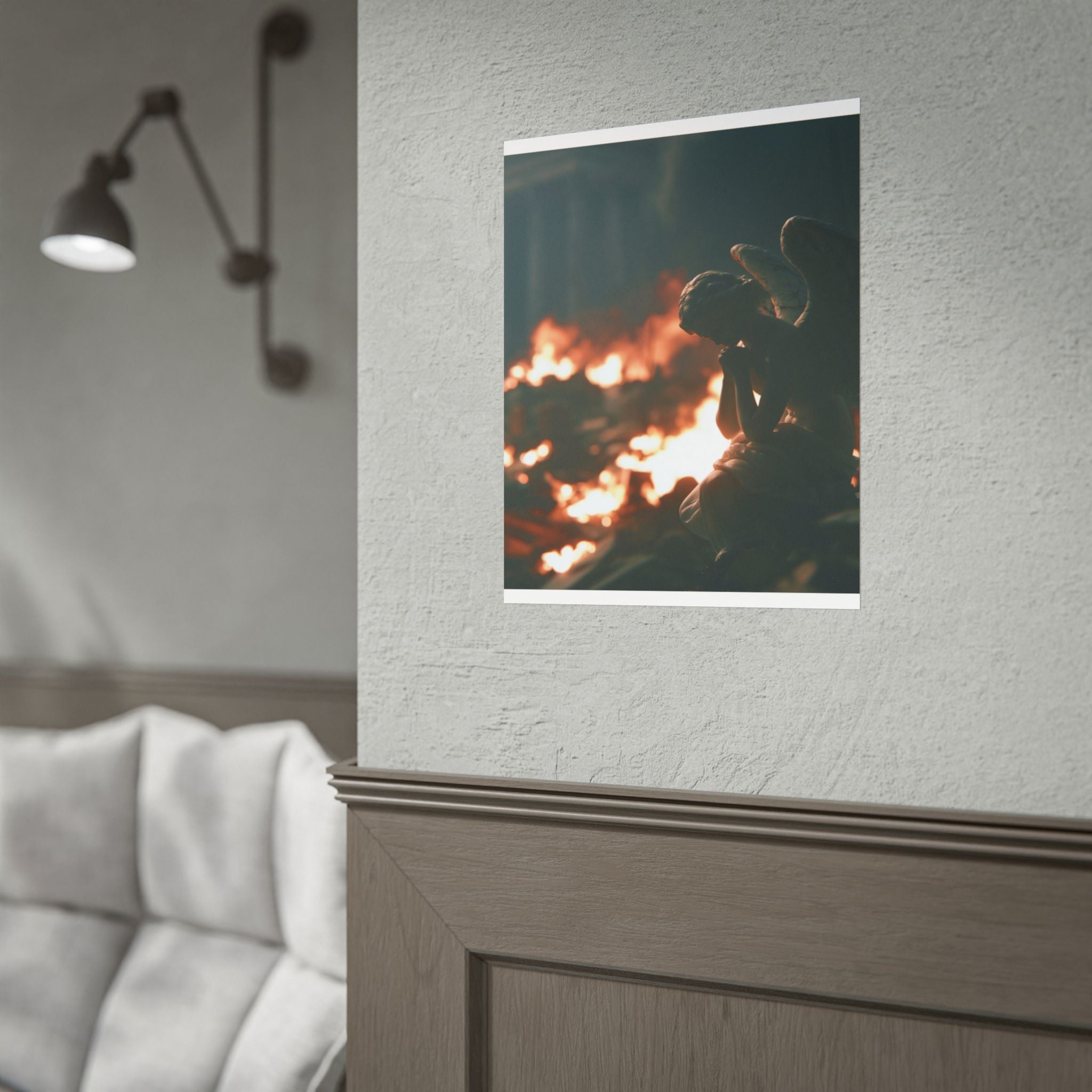 Mourning angel poster