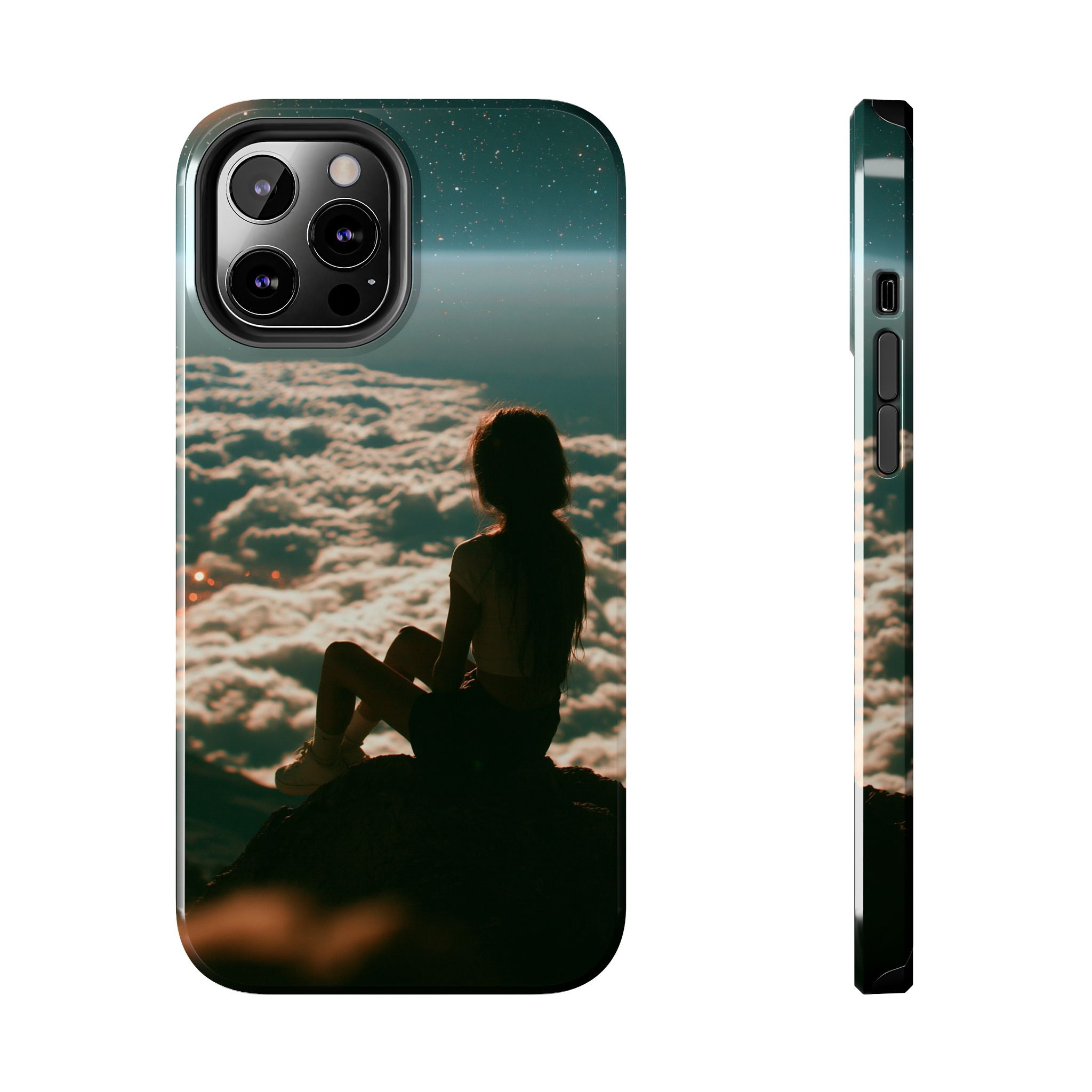 Lonely girl phone case