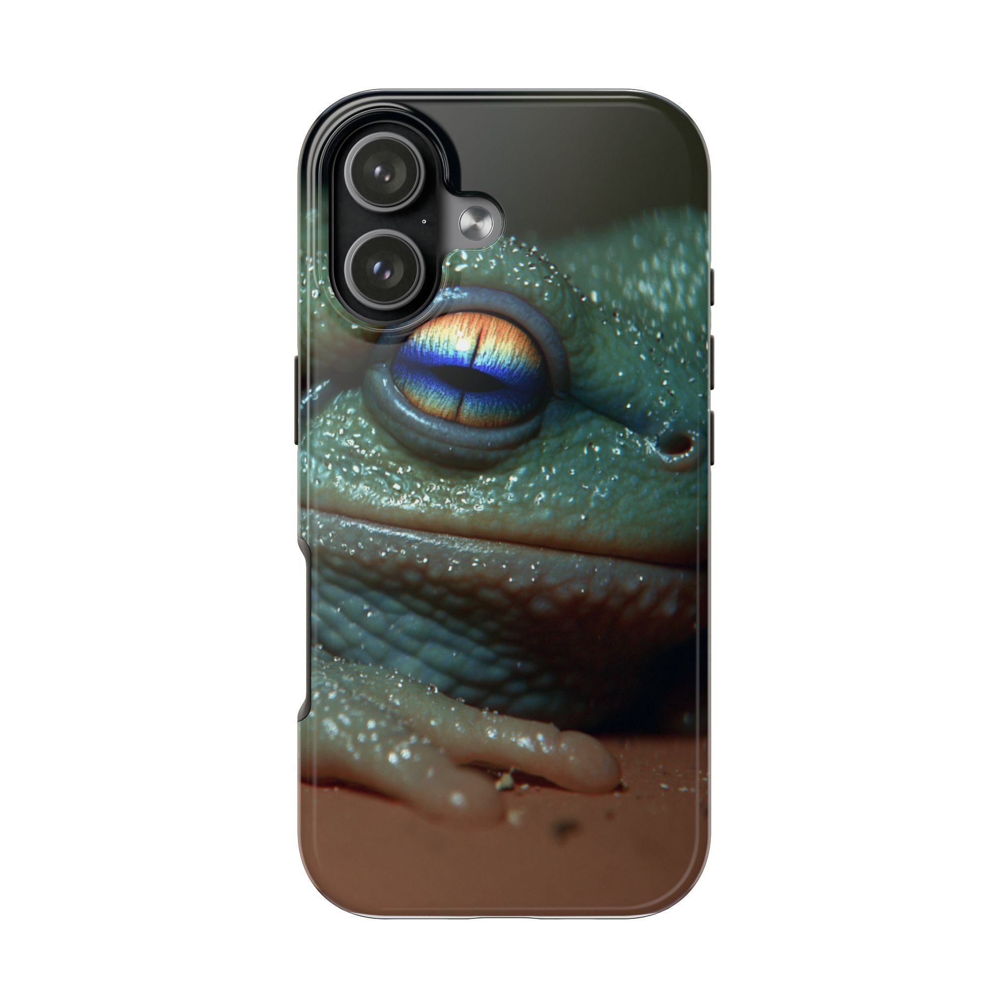 Trippy frog phone case