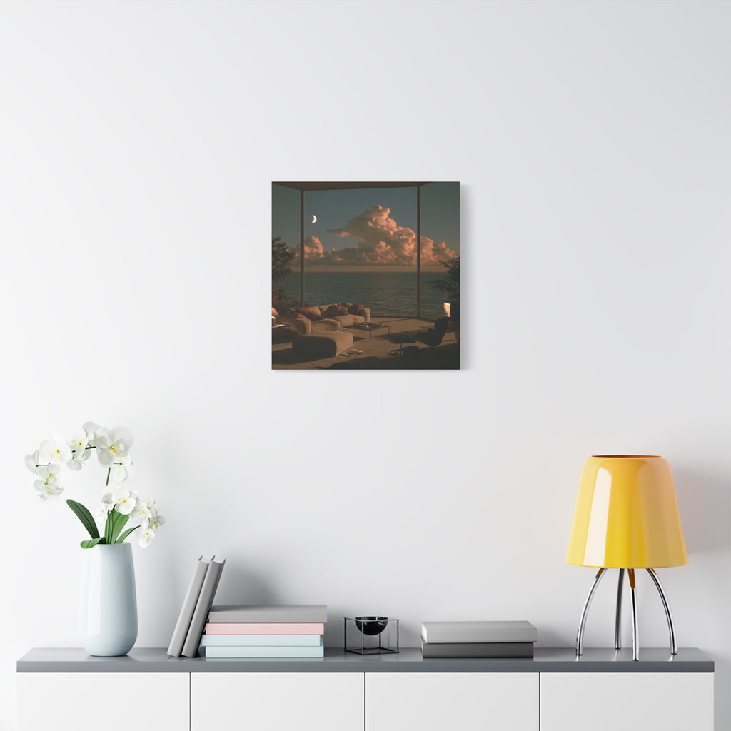 Serenity matte canvas print