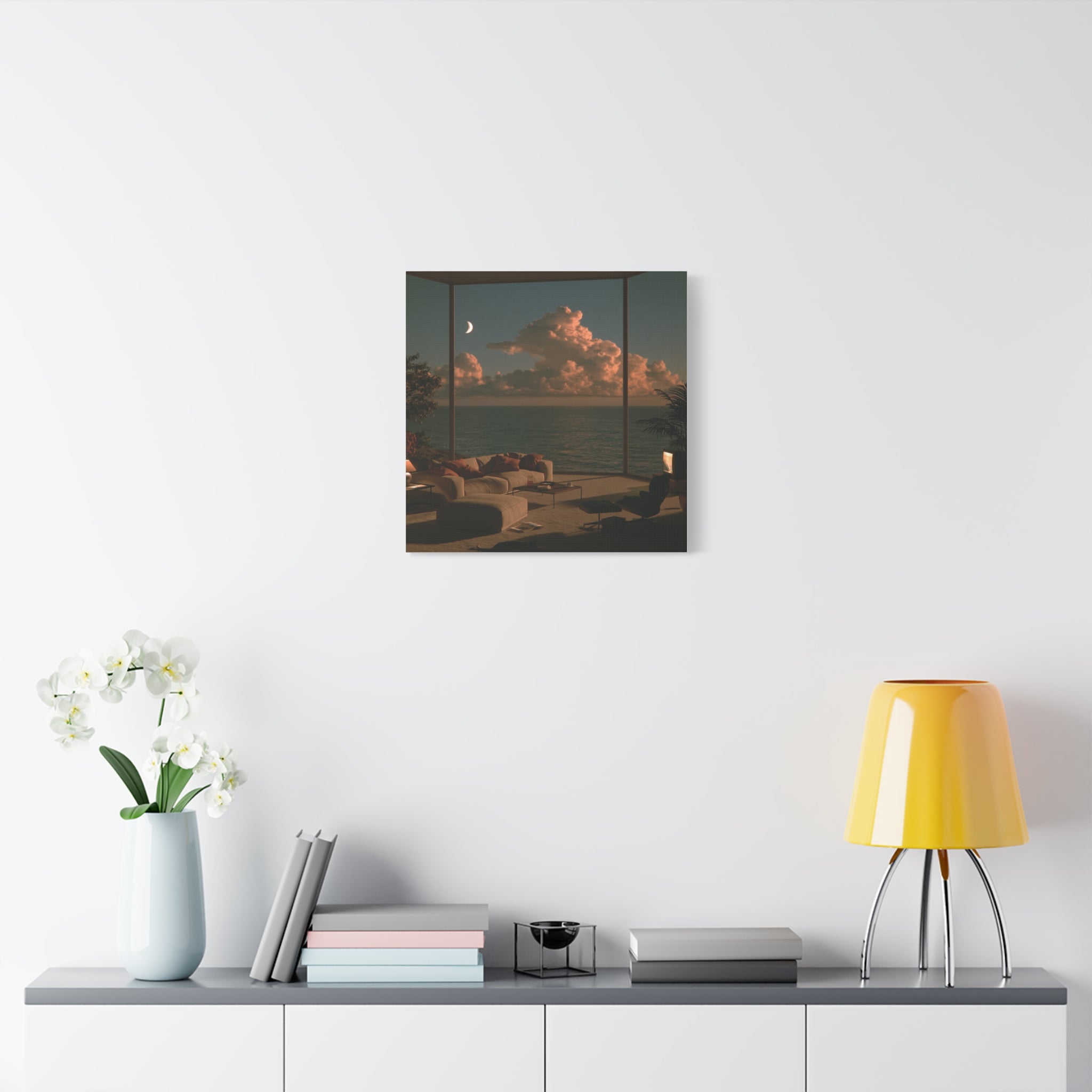 Serenity matte canvas print