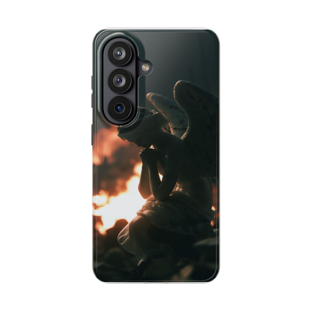 Mourning angel phone case