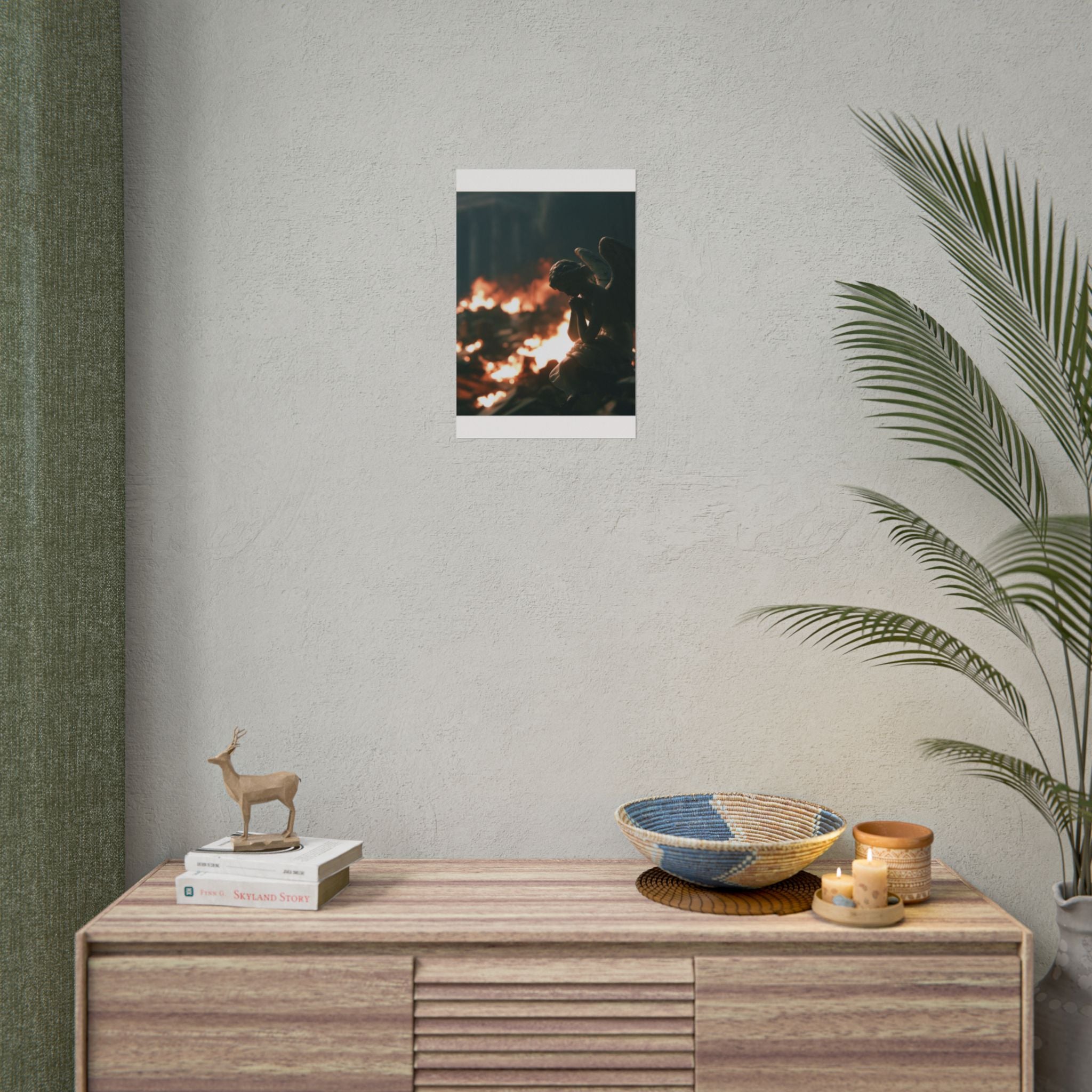 Mourning angel poster