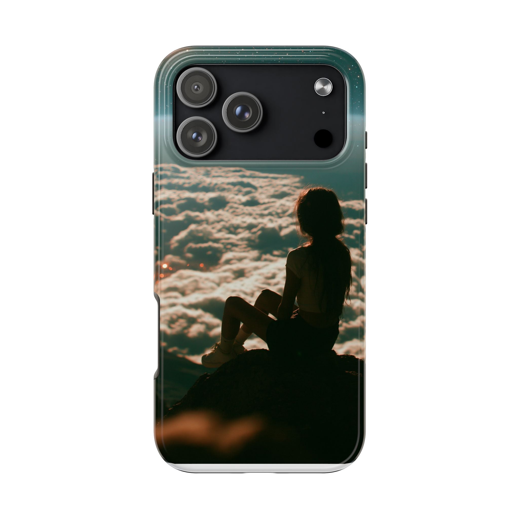 Lonely girl phone case