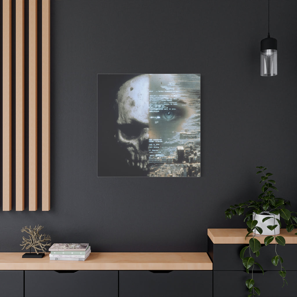 Dichotomy matte Canvas print