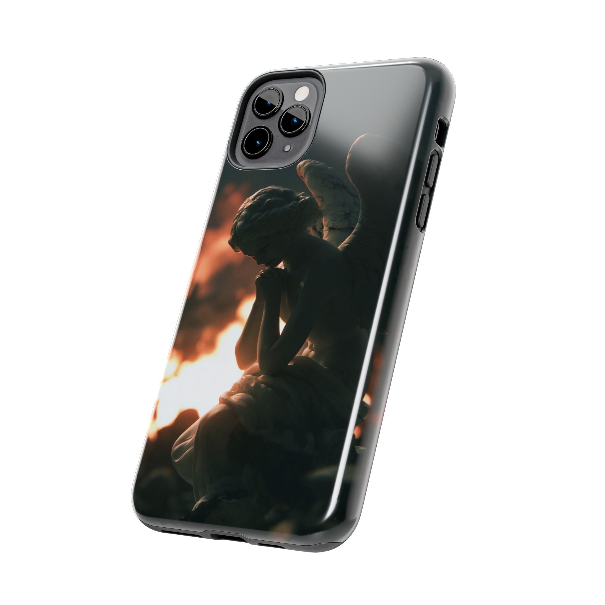 Mourning angel phone case
