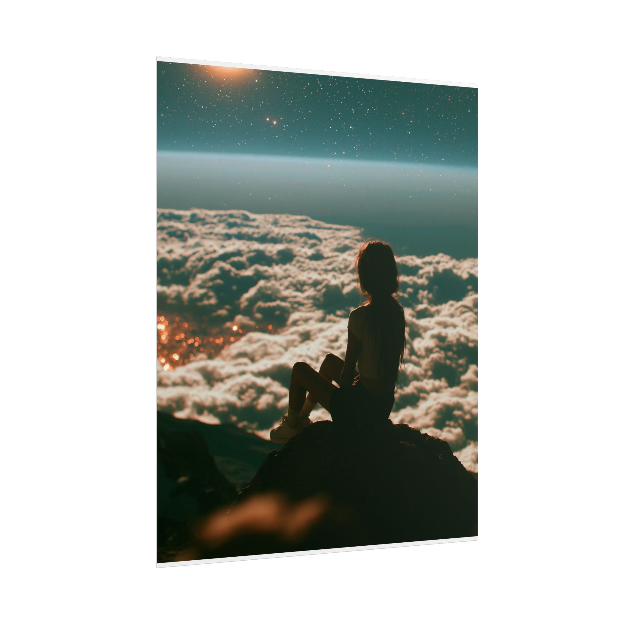Lonely girl poster