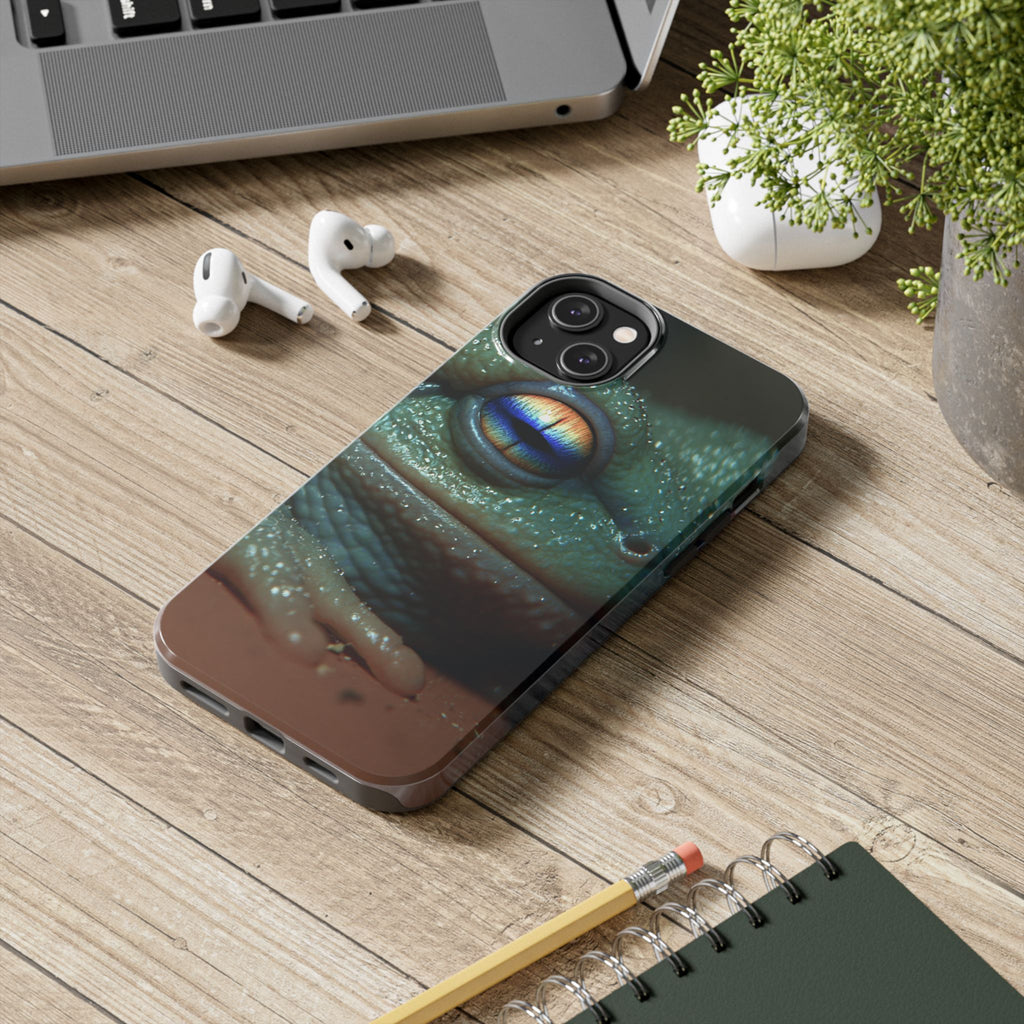 Trippy frog phone case