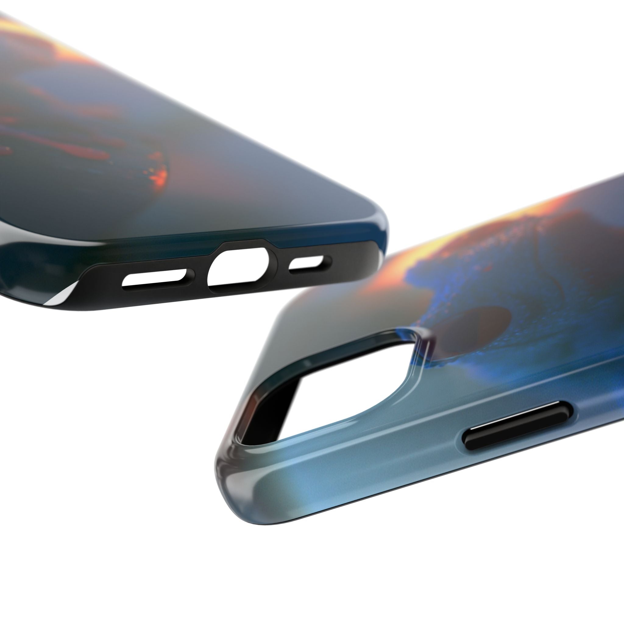 Sunset treefrog phone case