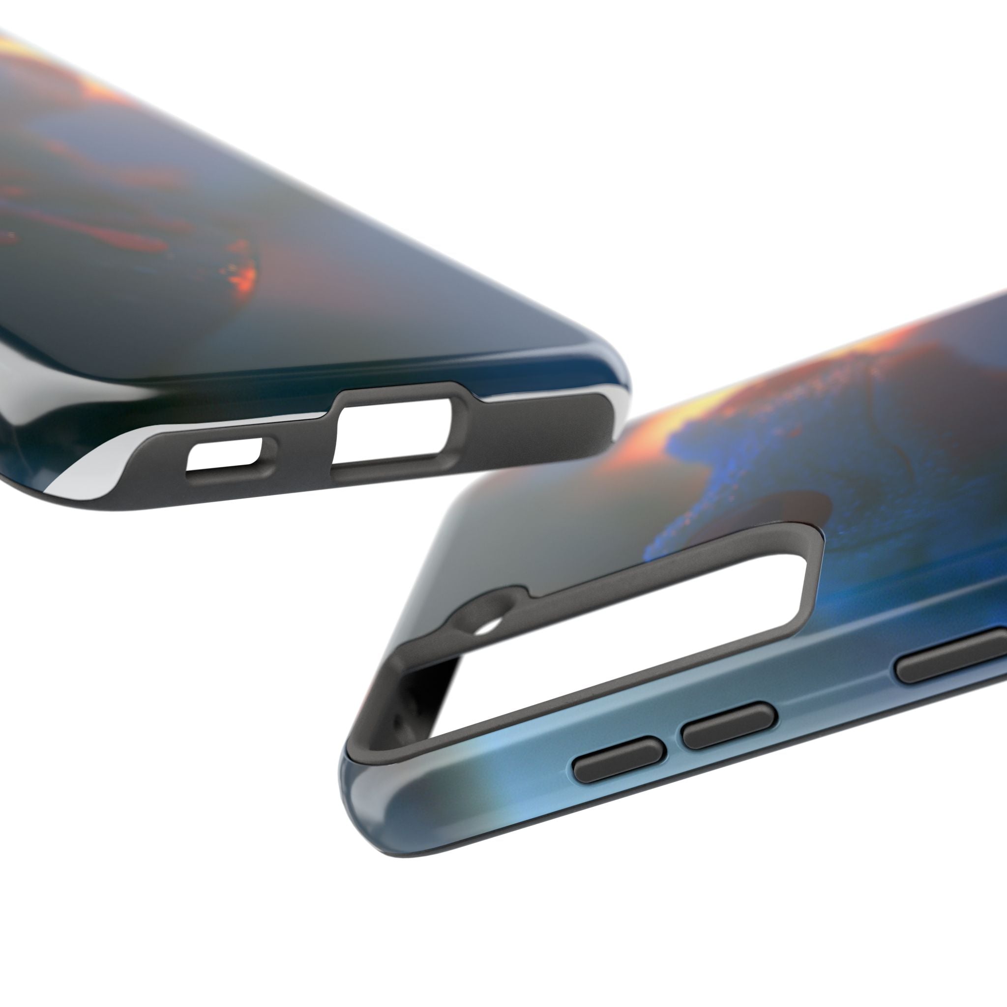Sunset treefrog phone case