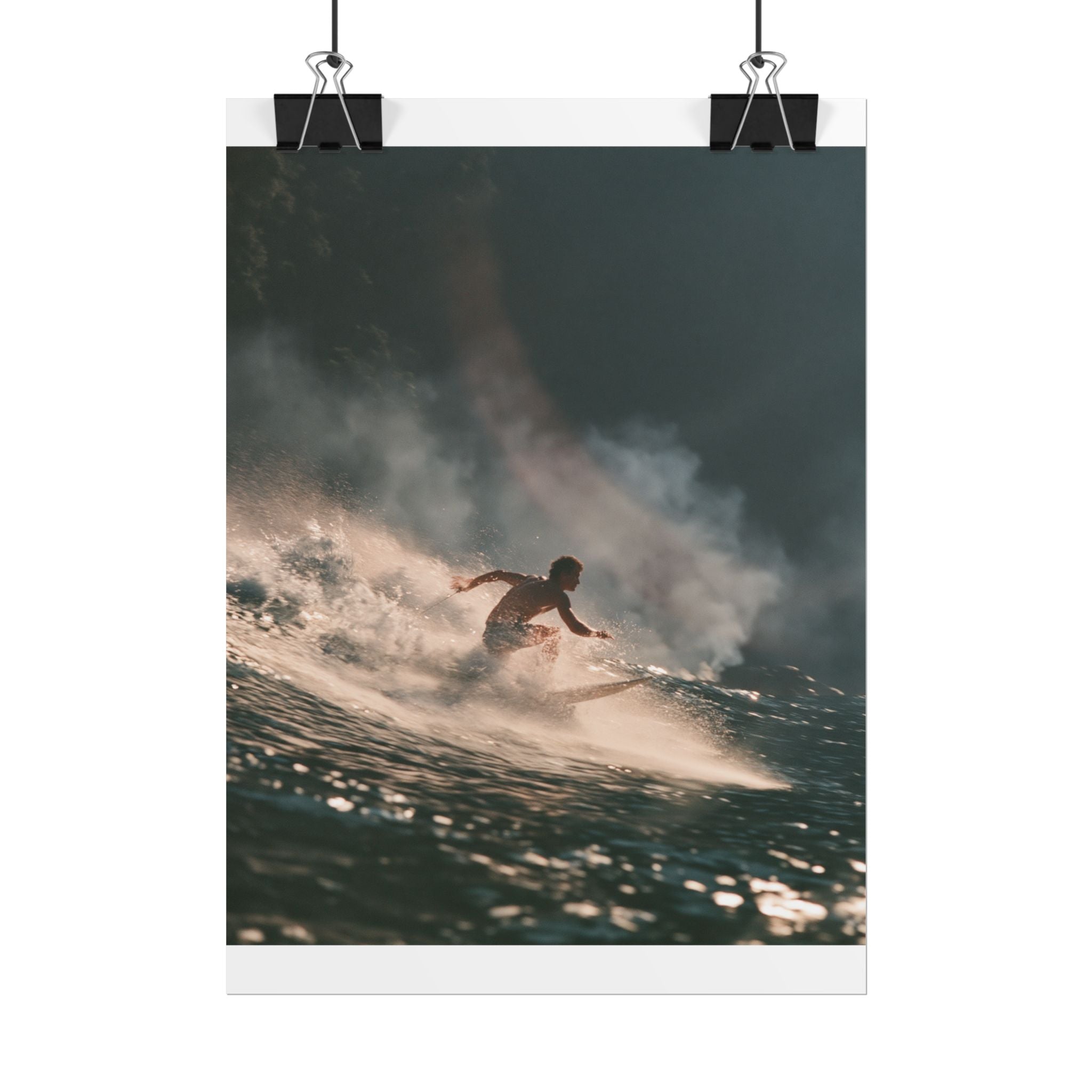 Wave catcher poster