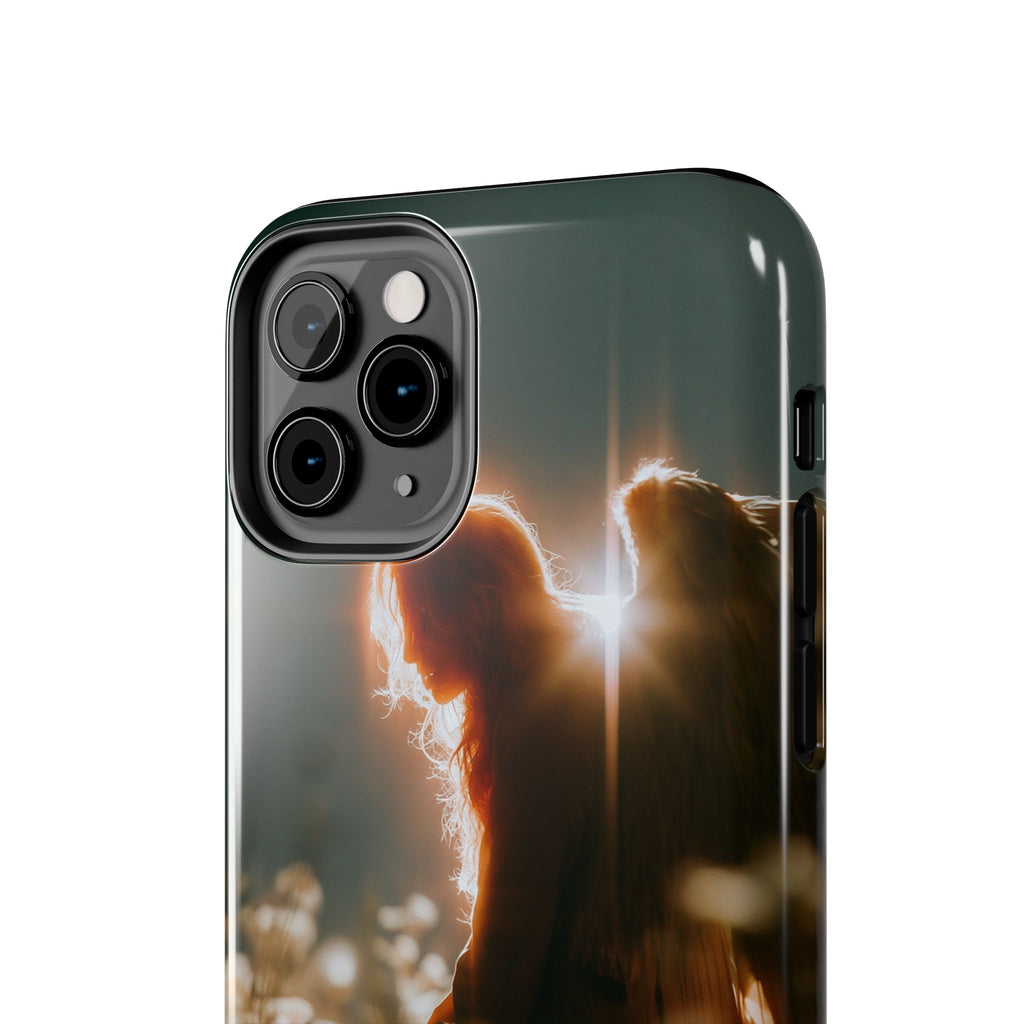 Thoughtful angel phone case