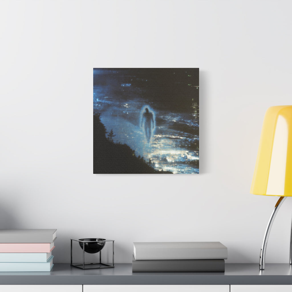 Digital soul matte canvas print